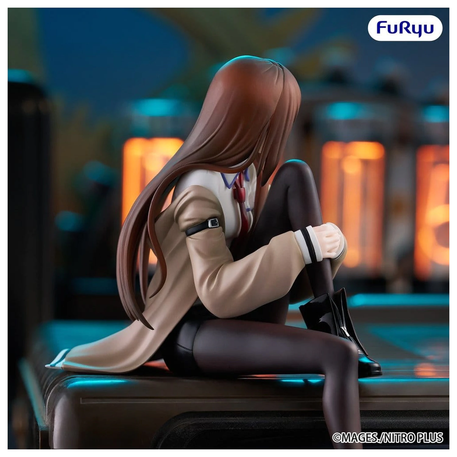 Steins Gate Noodle Stopper PVC Statue Kurisu Makise 14 cm Produktfoto