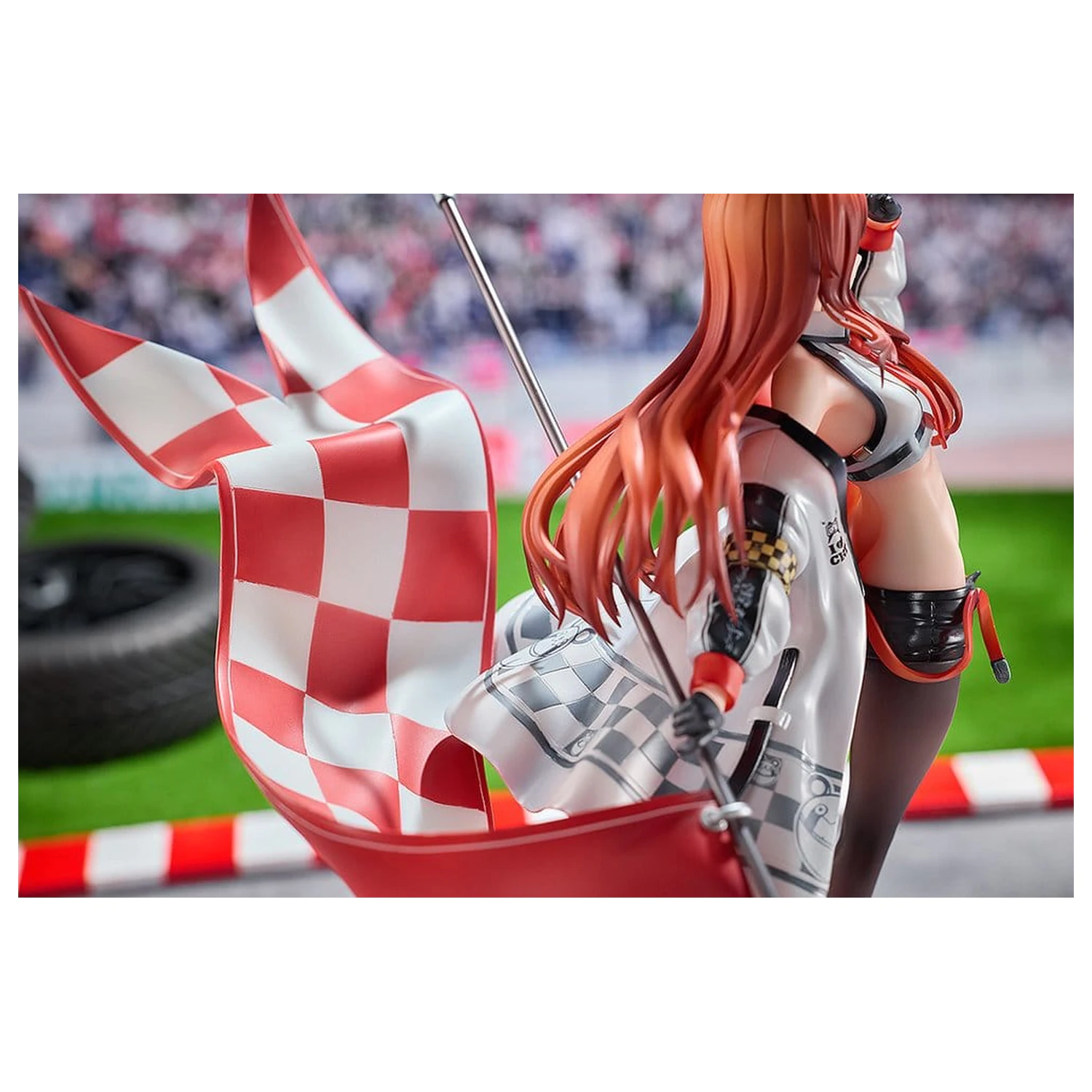 Steins;Gate PVC Figur 1/7 Kurisu Makise: Racing Ver. 24 cm Produktfoto