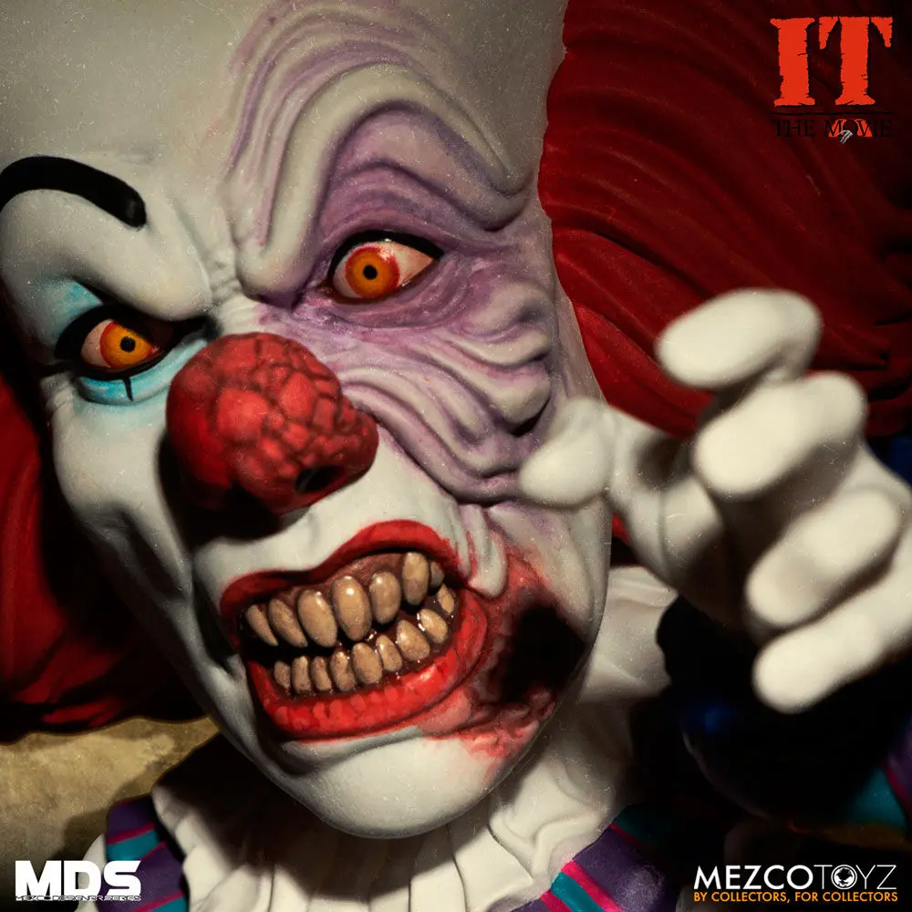 Stephen Kings It 1990 MDS Deluxe Action Figur Pennywise 15 cm termékfotó