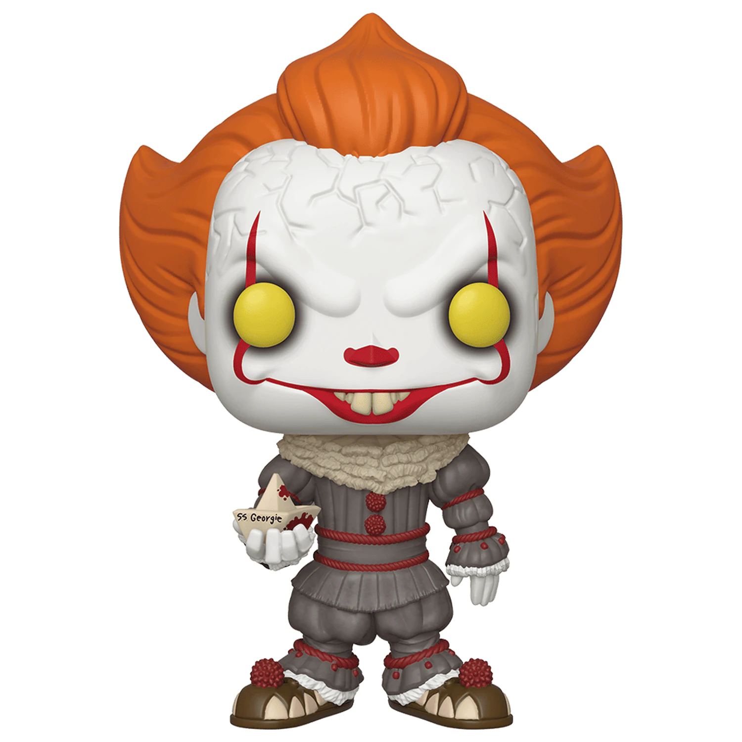 Stephen Kings Es 2 Super Sized POP! Vinyl Figur Pennywise w/ Boat 25 cm Produktfoto