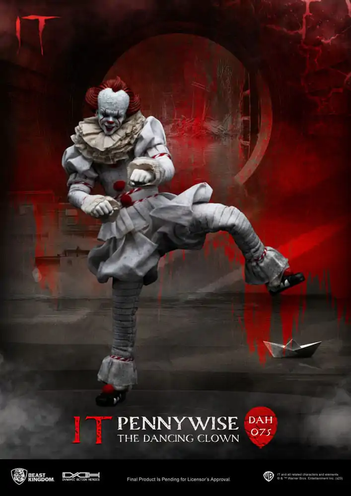 Stephen King's Es Dynamic 8ction Heroes Actionfigur 1/9 Pennywise 21 cm termékfotó