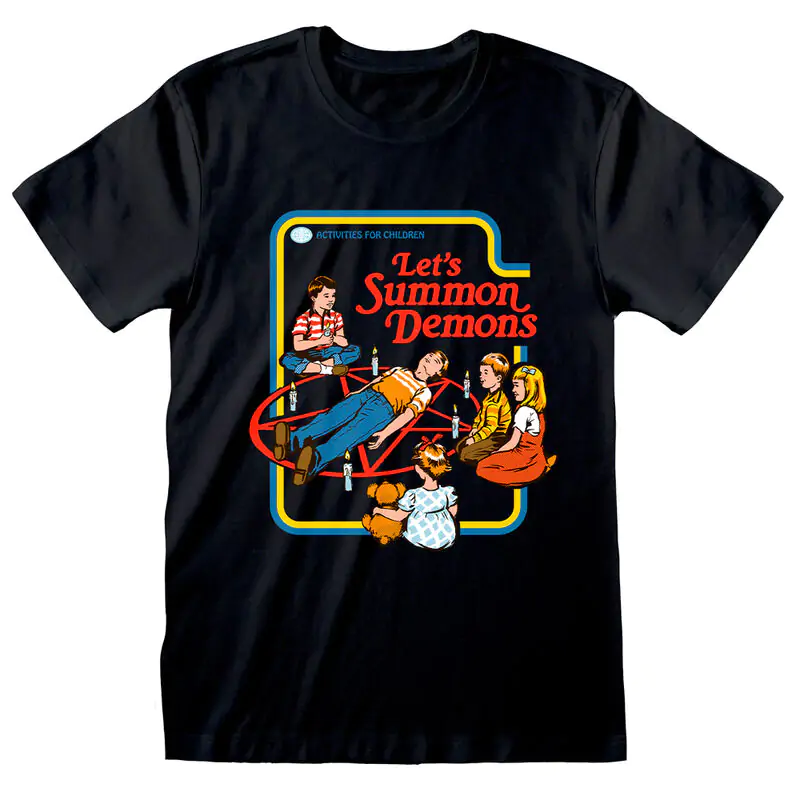 Steven Rhodes Lets Summon Demons T-shirt Produktfoto