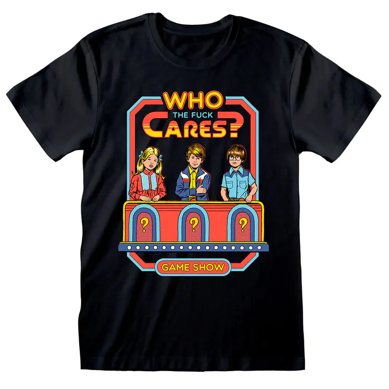 Steven Rhodes Who Cares T-shirt Produktfoto