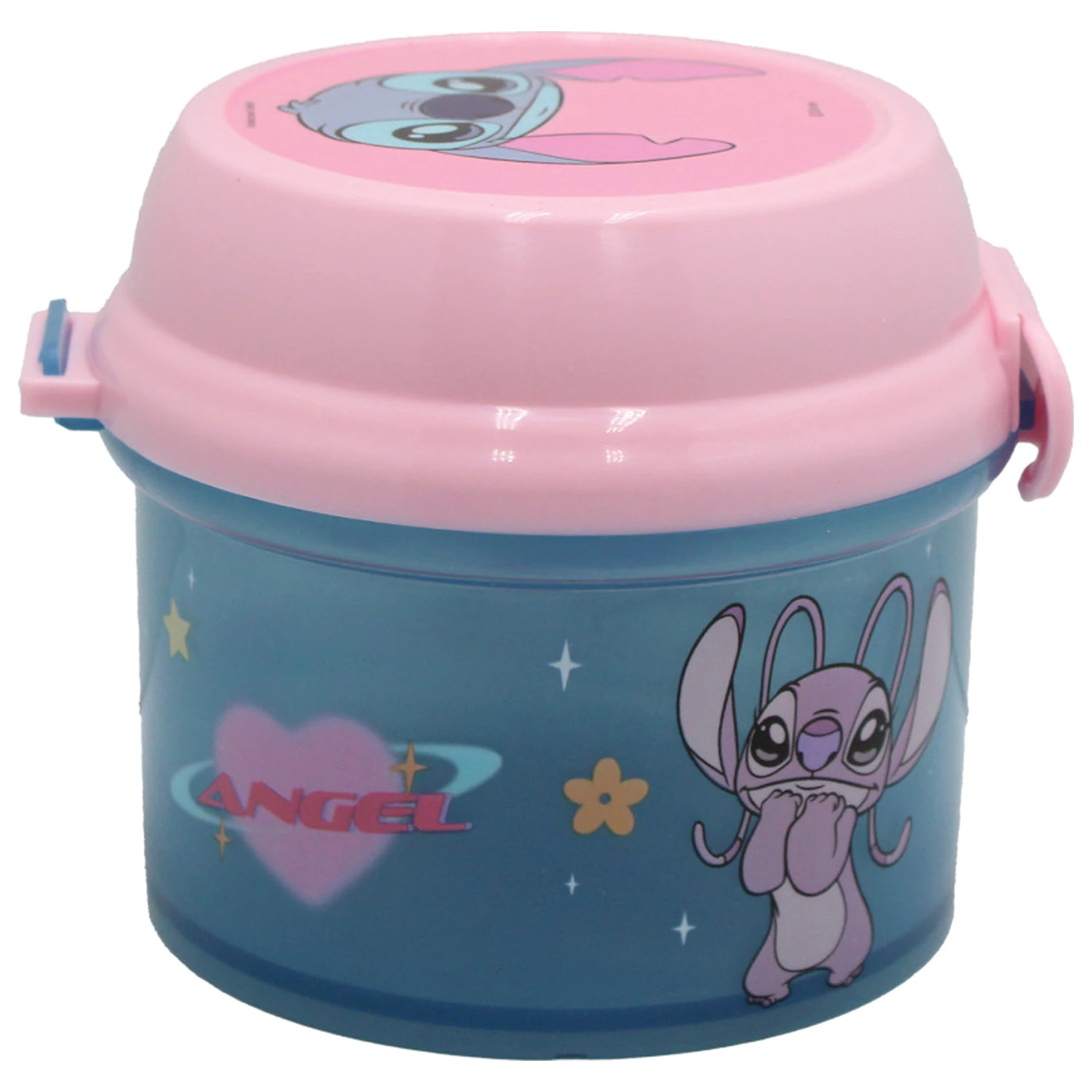 Stitch Alien 626 Plastik Snack Behälter, Lunchbox 270 ml Produktfoto