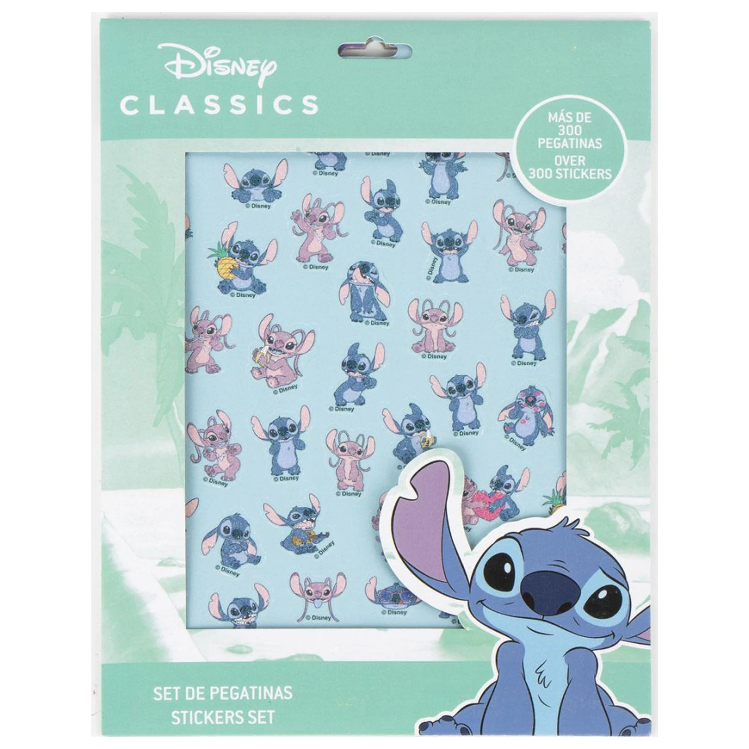 Stitch Alien Sticker Set 300 Stück Produktfoto
