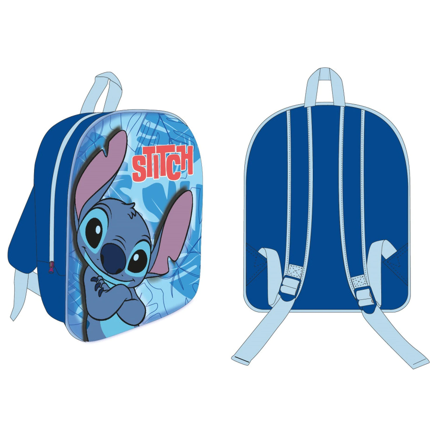 Stitch Alien Vibes 3D Rucksack, Tasche 30 cm Produktfoto