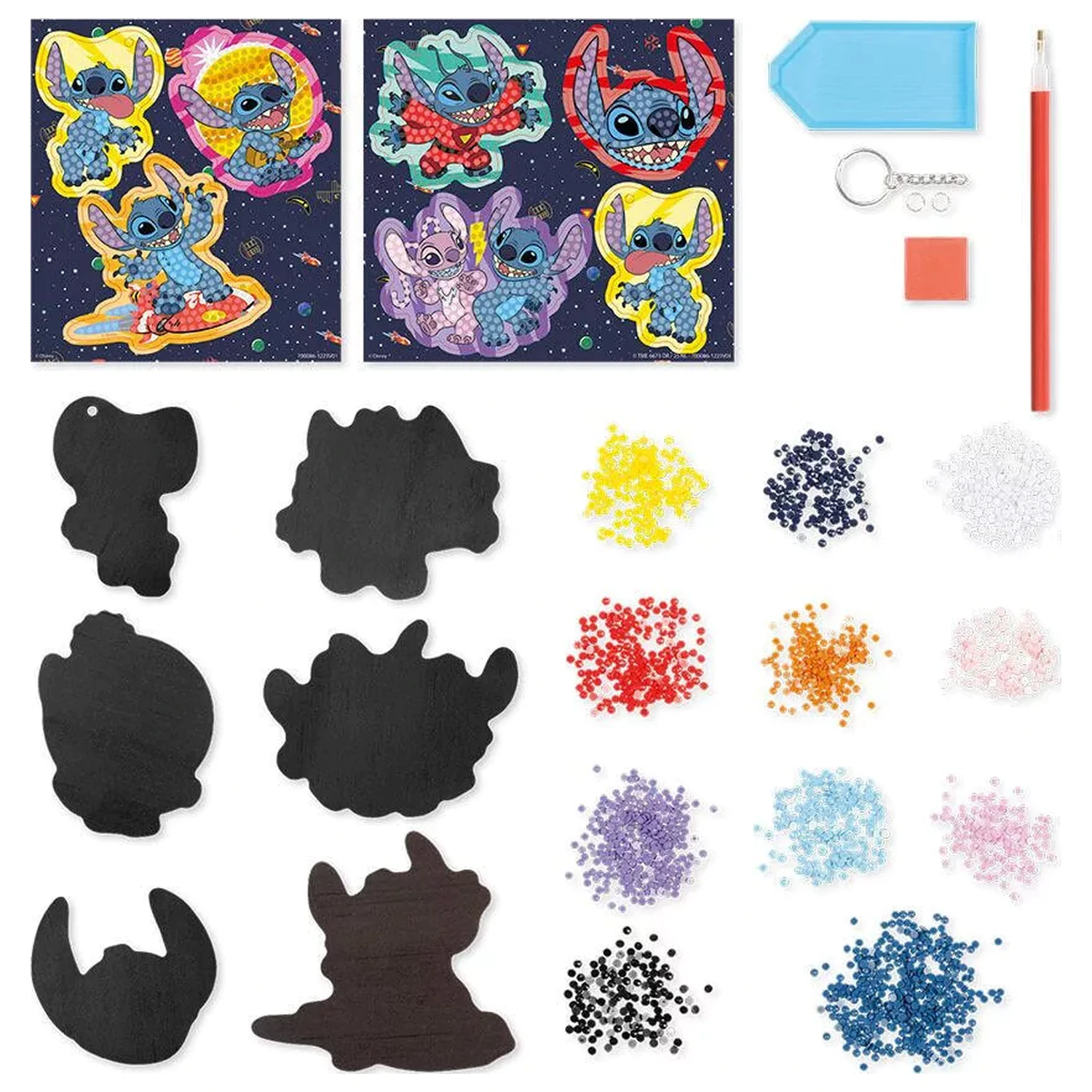 Stitch Aliens 3-in-1 Kreativset Produktfoto