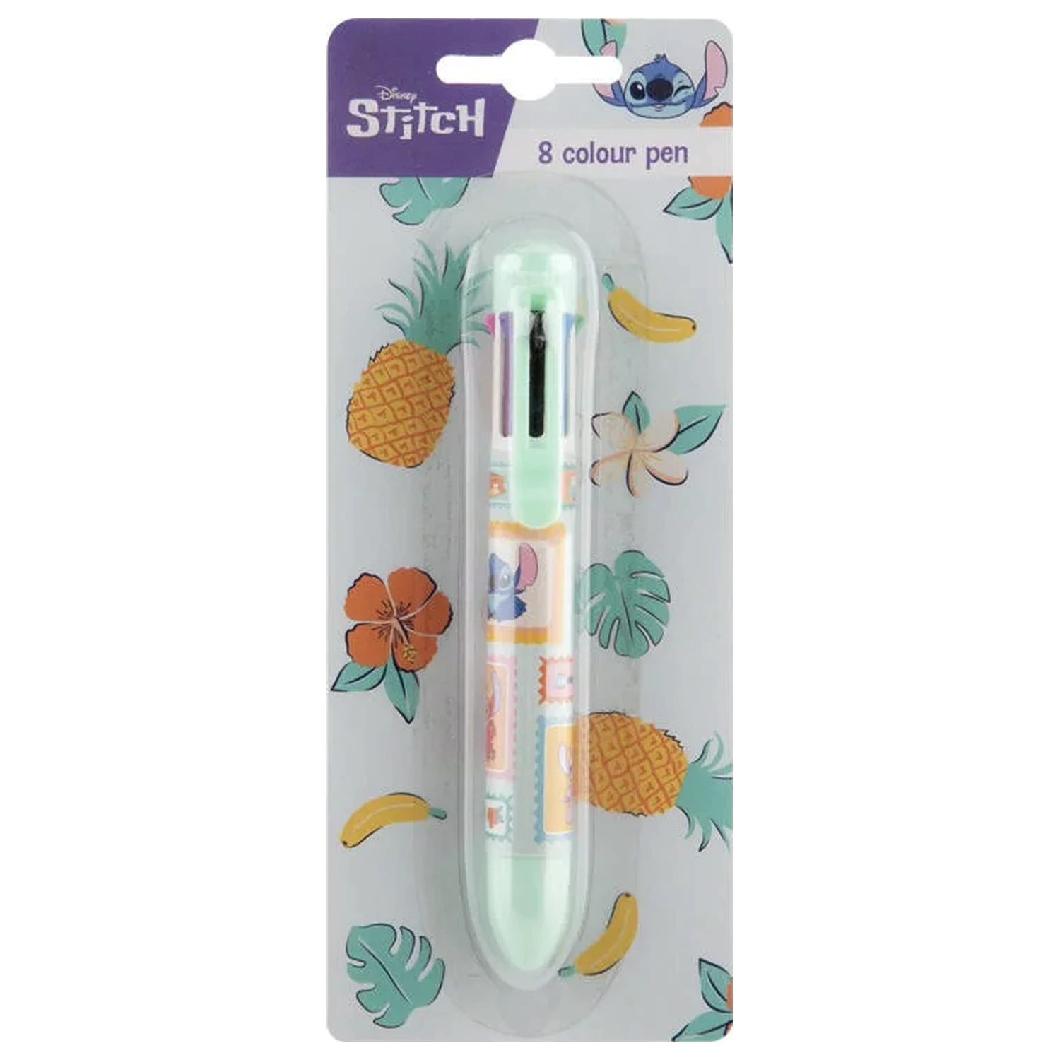Stitch Aloha 8-Farben-Stift Produktfoto