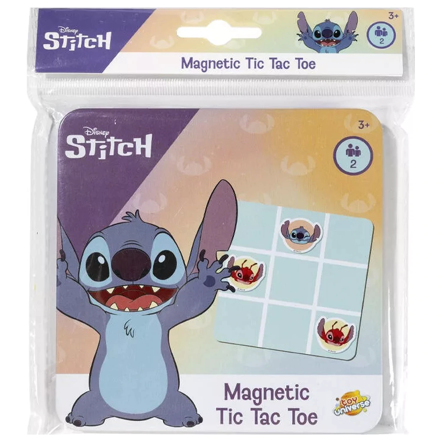 Stitch Aloha Magnetisches Tic-Tac-Toe in einer Metallbox Produktfoto