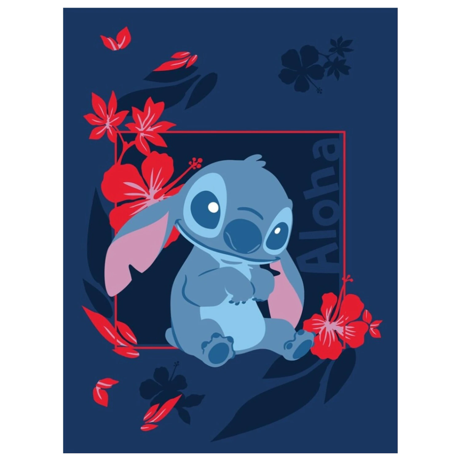 Stitch Aloha Decke Produktfoto
