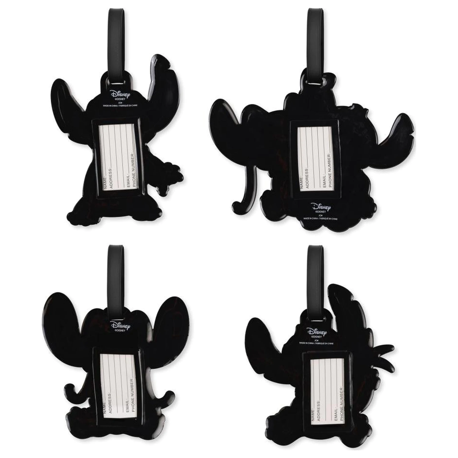 Stitch & Angel Kofferanhänger Set 4 Stk. Produktfoto