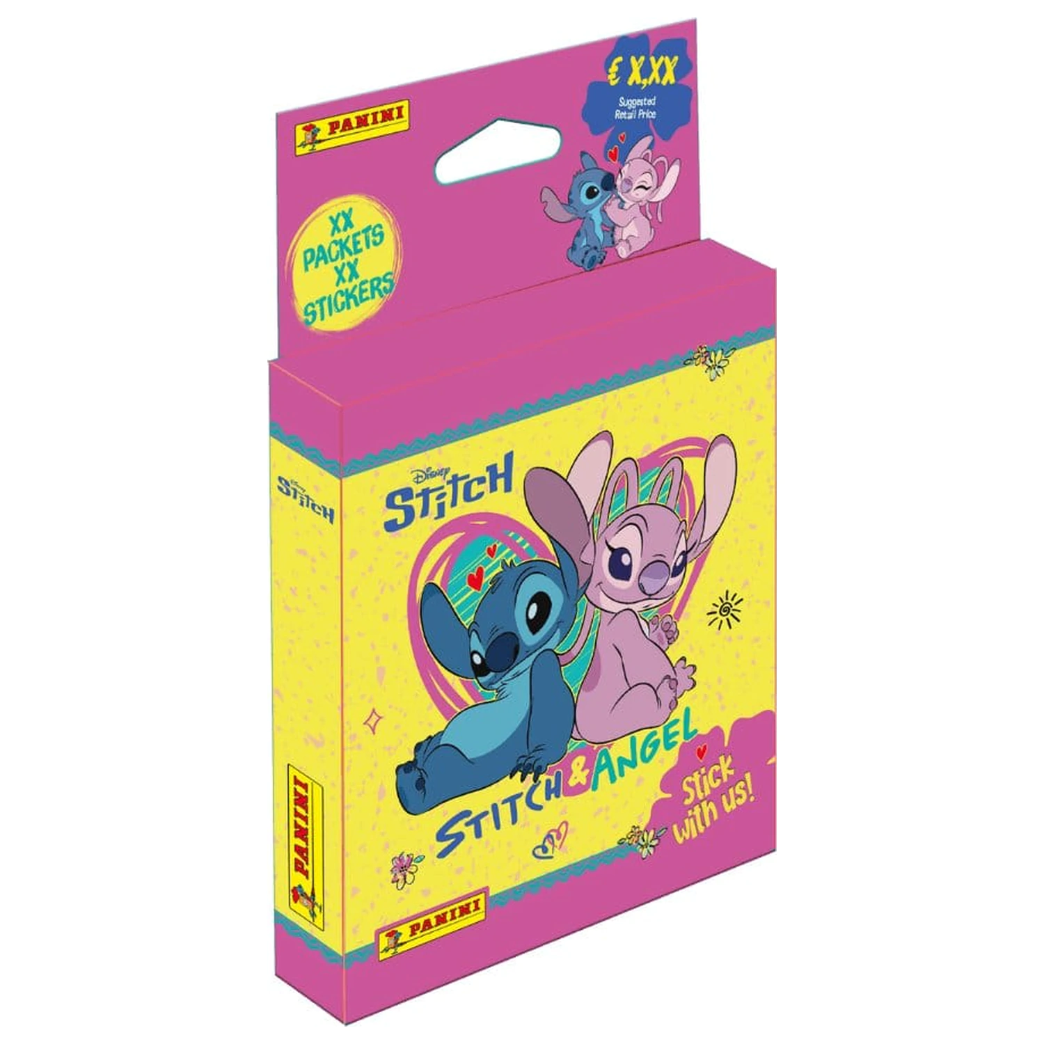 Stitch & Angel Aufkleber Öko-Blister *deutsche Version* Produktfoto