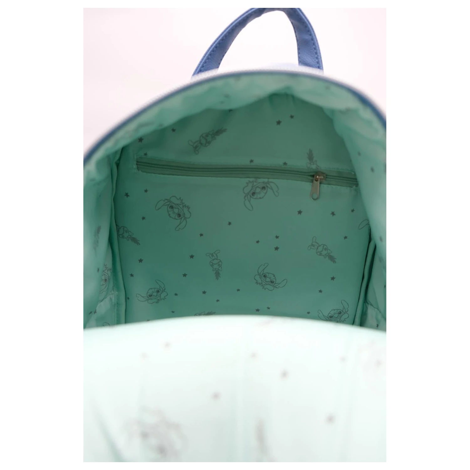 Stitch & Angel Fashion Duo Blauer Cord Rucksack Produktfoto