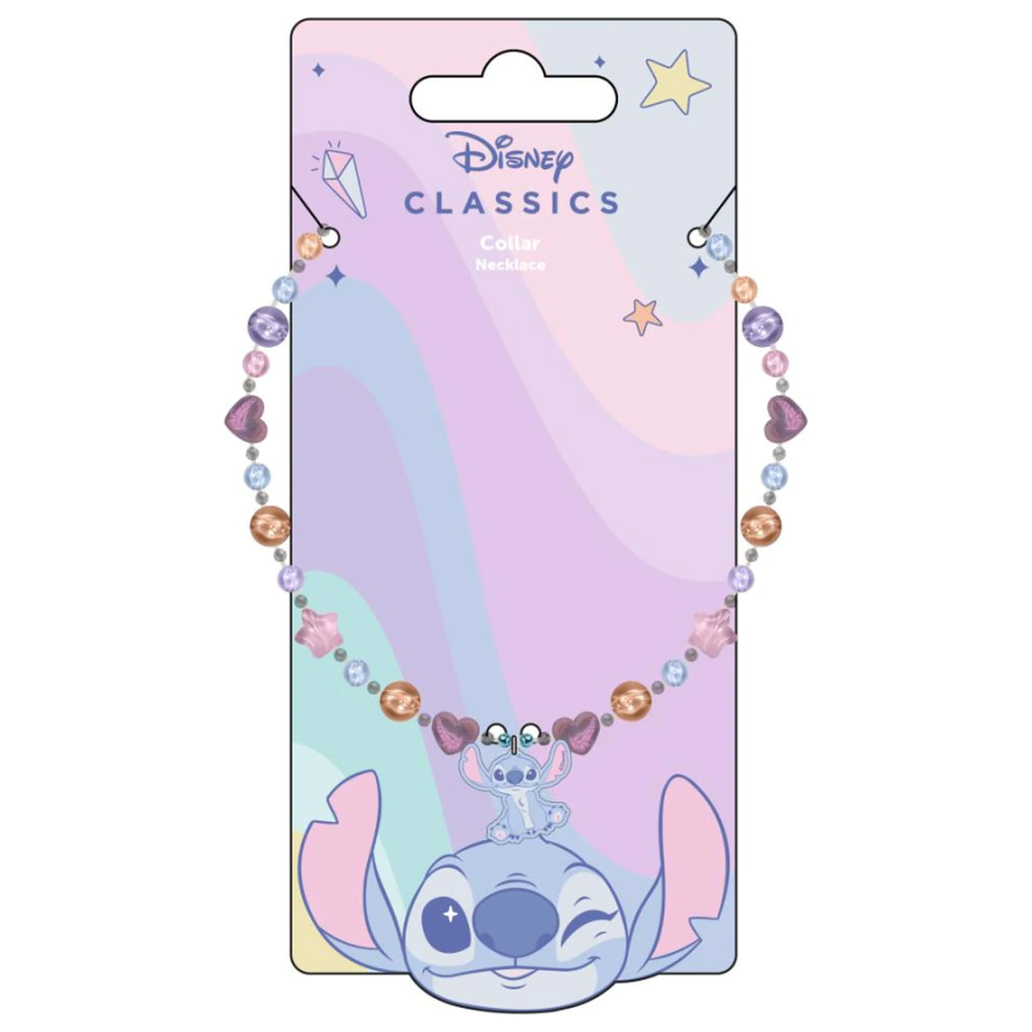 Stitch Engel Perlen Halskette Produktfoto