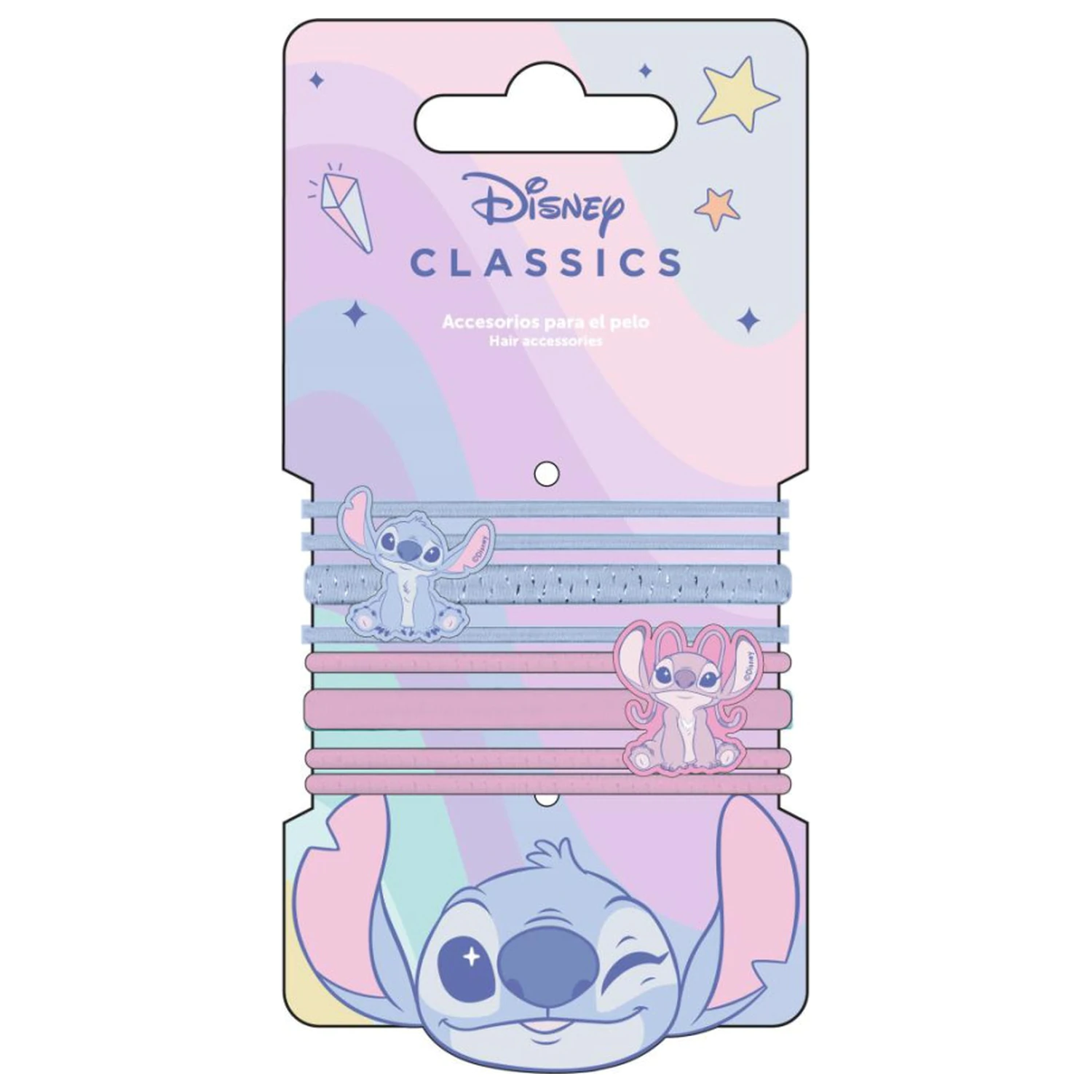 Stitch Angel Hair Zopfgummi-Set 8 Stück Produktfoto