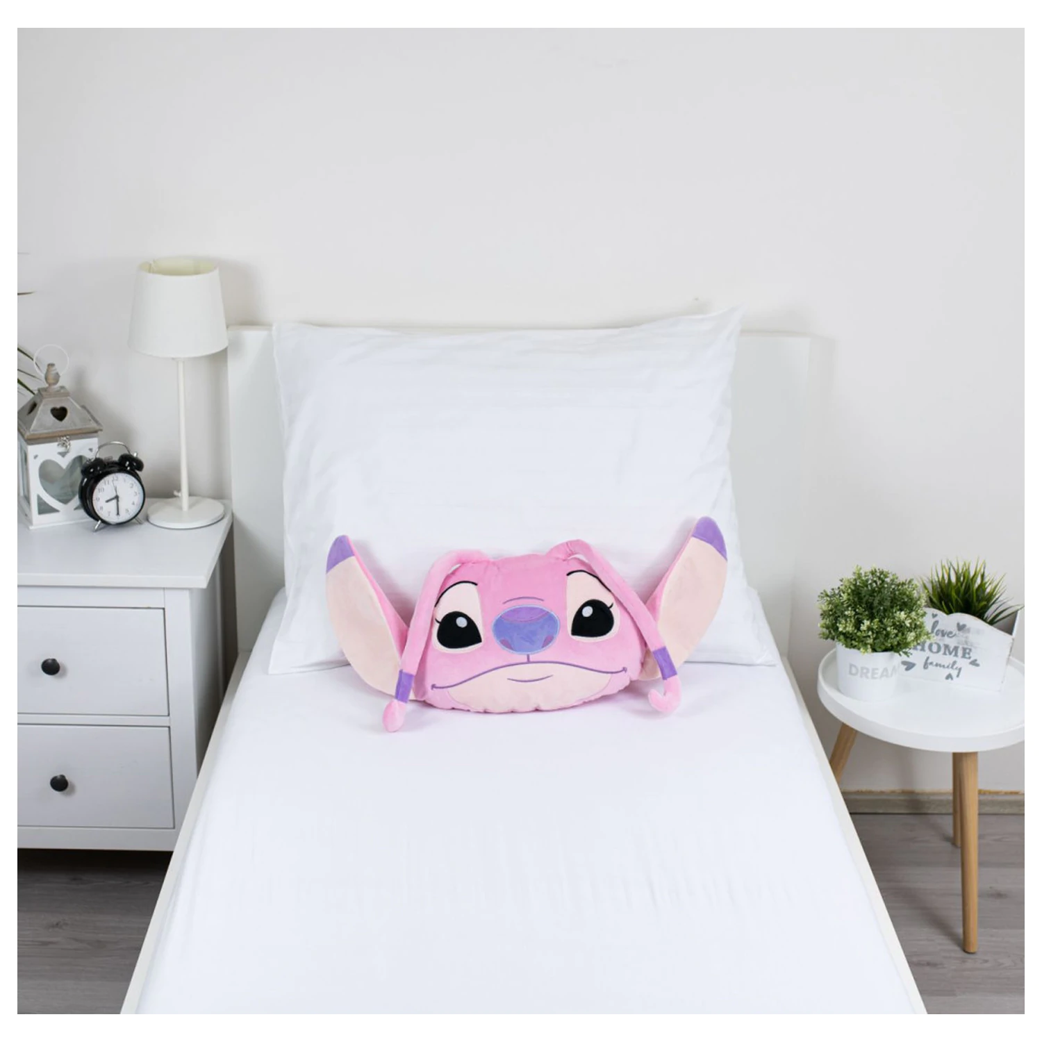 Stitch Angel Pink 3D geformtes Kissen Produktfoto