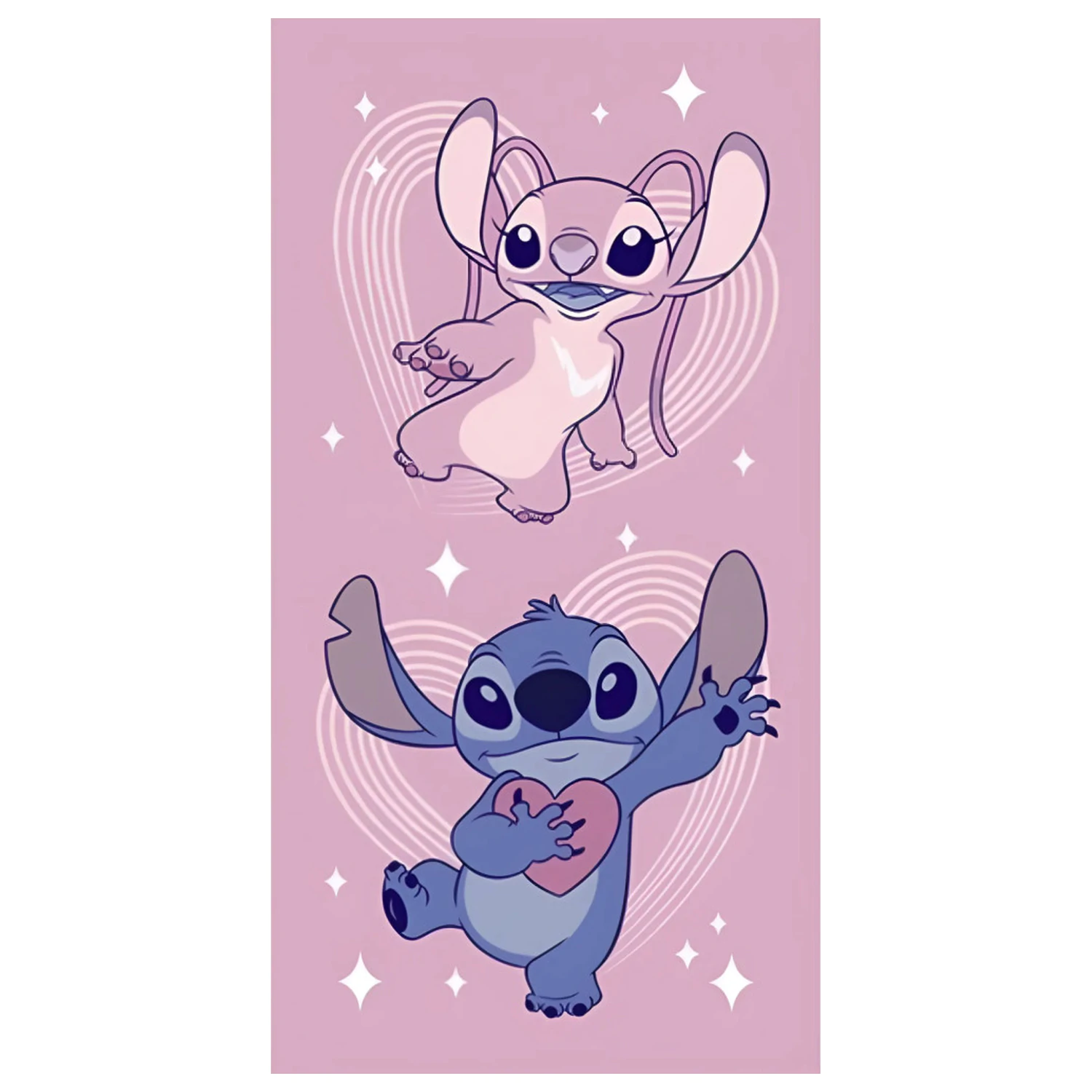 Stitch Angel Handtuch Produktfoto
