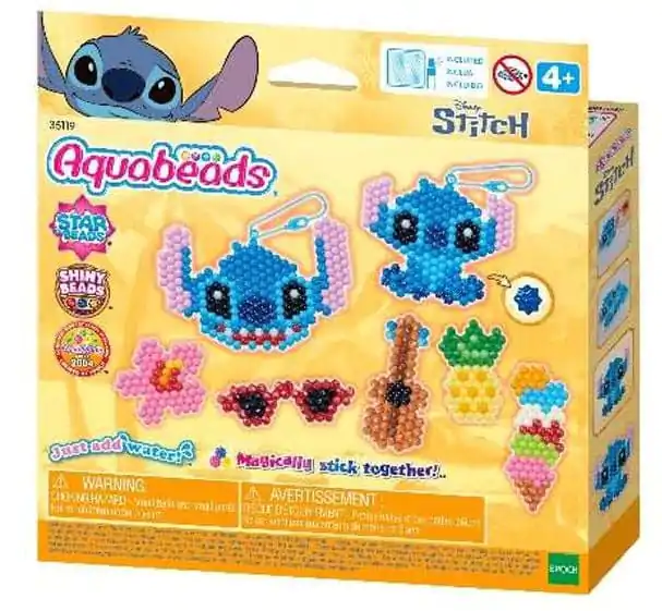 Stitch Aquabeads Bastelset Schlüsselanhänger Produktfoto