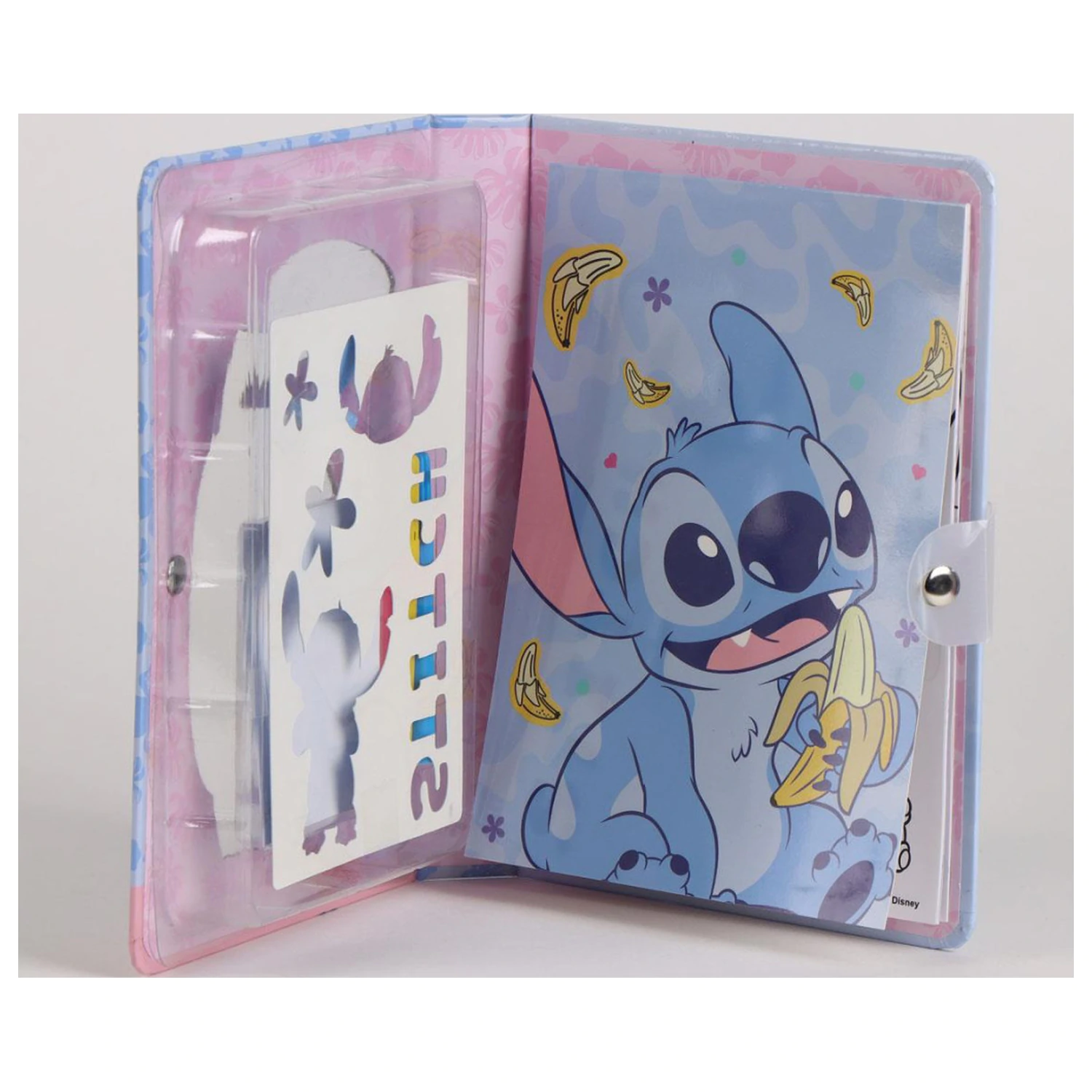 Stitch Banana Malheft Set mit Schablonen Produktfoto