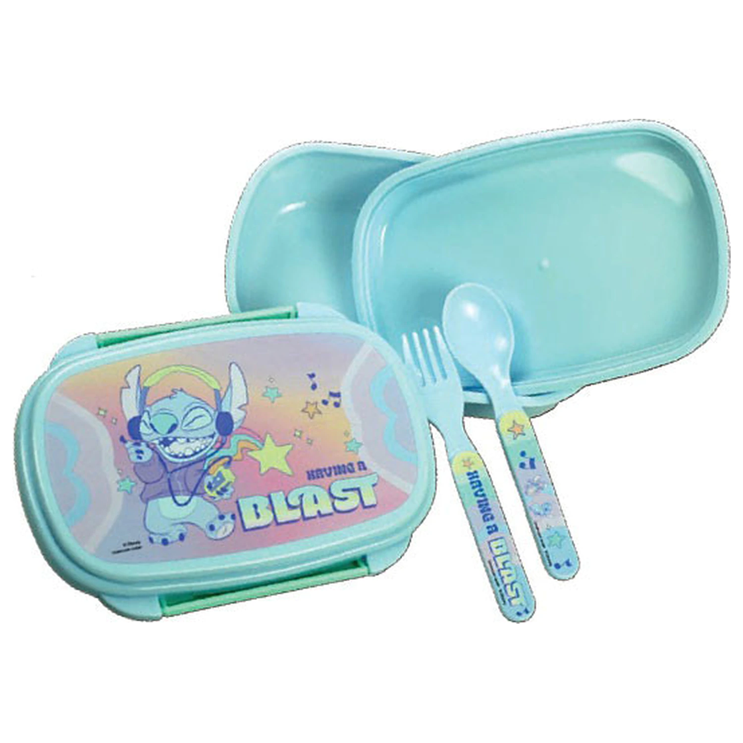 Stitch Blast Brotdose + Besteck-Set Produktfoto
