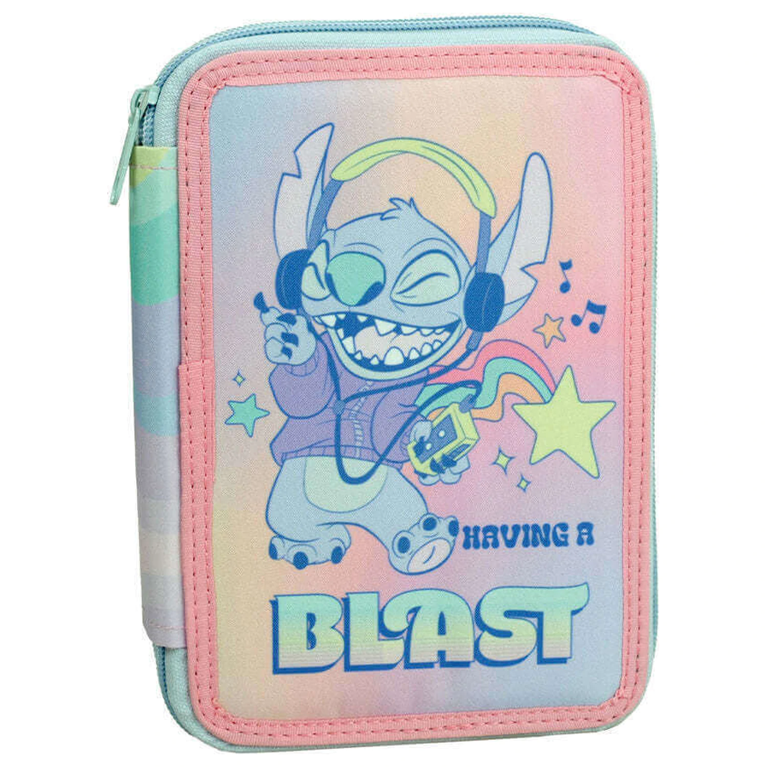 Stitch Blast gefülltes zweistufiges Federmäppchen Produktfoto