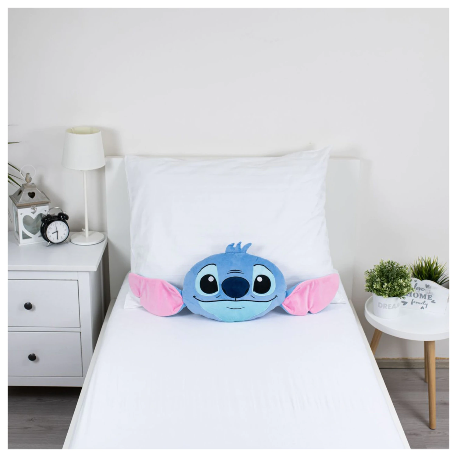 Stitch Blue 3D geformtes Kissen Produktfoto