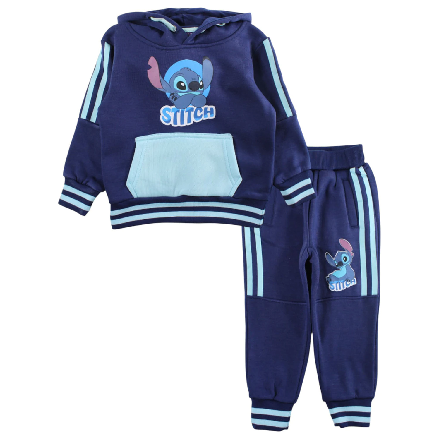 Lilo and Stitch Blue Kinder Trainingsanzug, Jogging Set für  Produktfoto