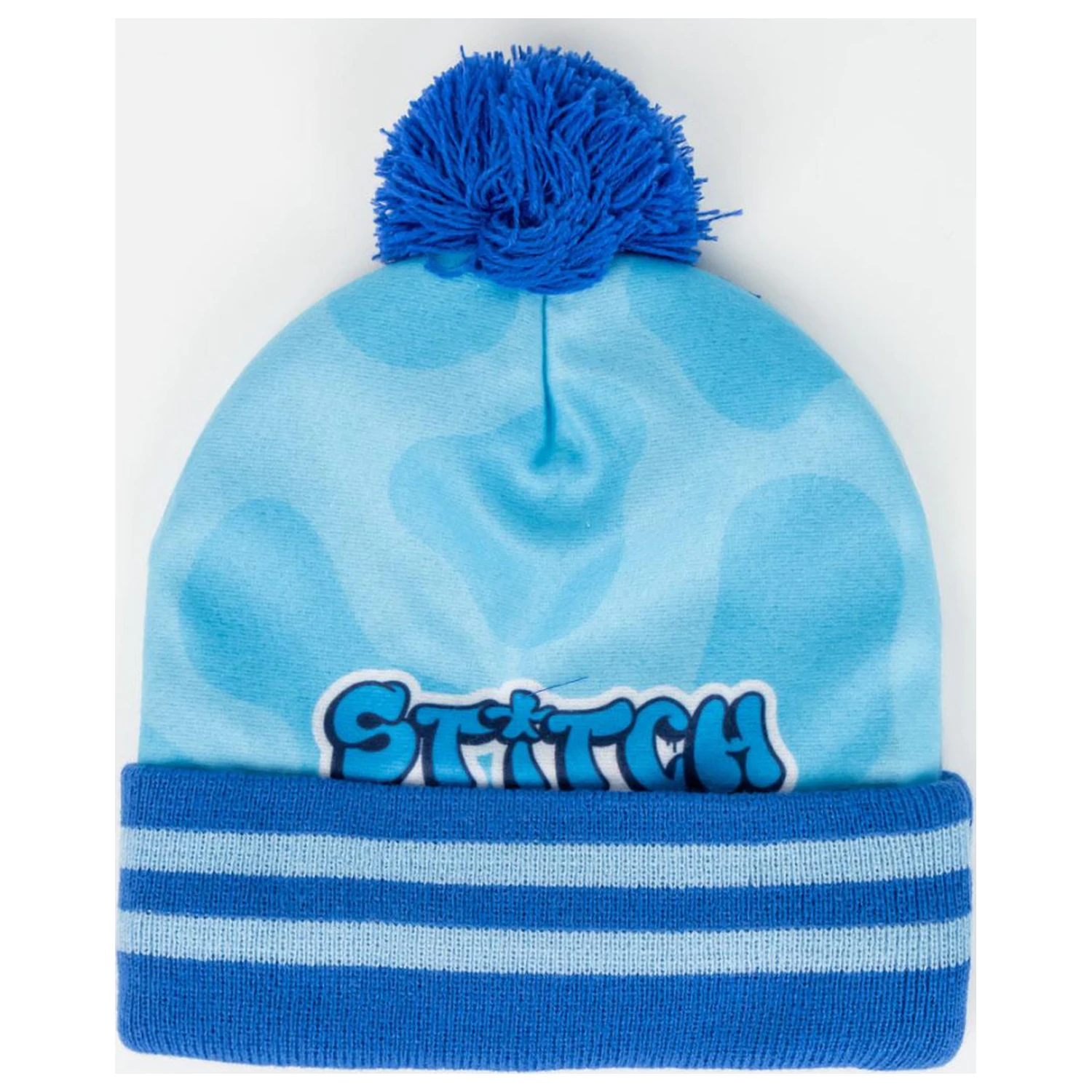 Stitch Blue Kinder Hut + Handschuh Set Produktfoto