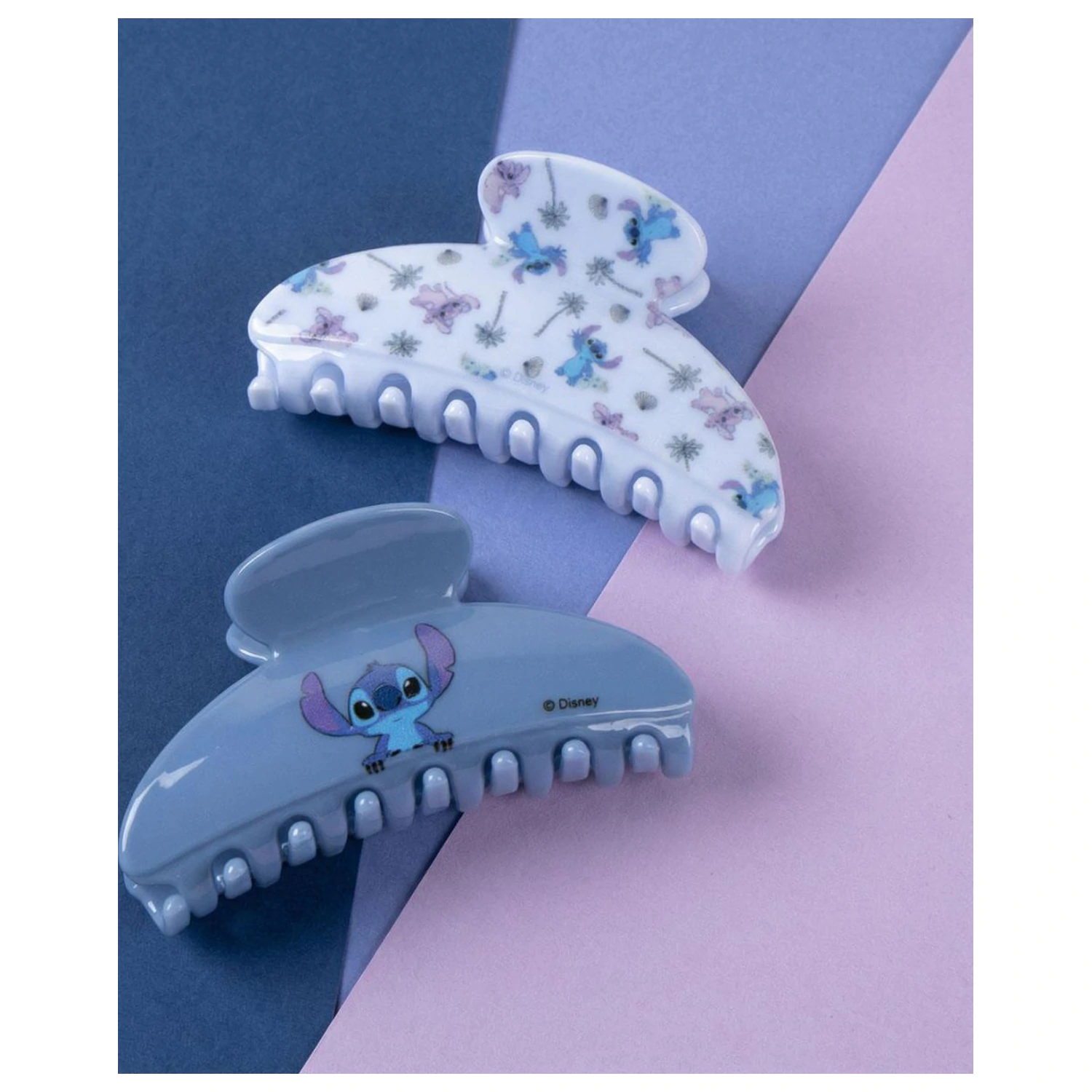 Lilo & Stitch Blue Haarspangen-Set aus 2 Produktfoto