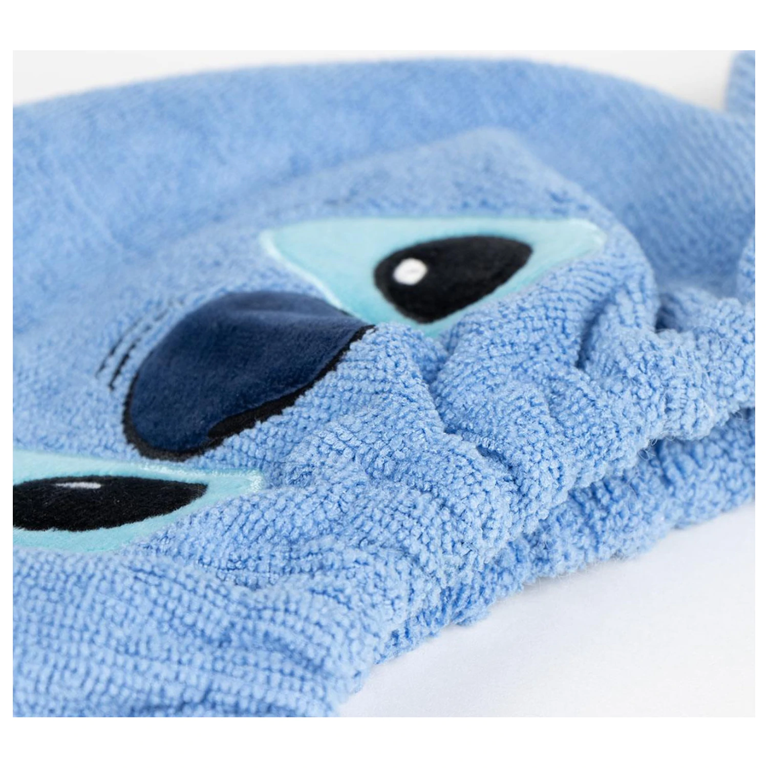 Stitch Blue Haar Handtuch Produktfoto