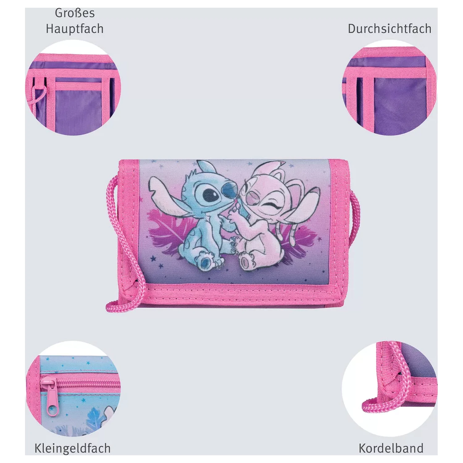 Stitch Brush It Out Brieftasche Produktfoto
