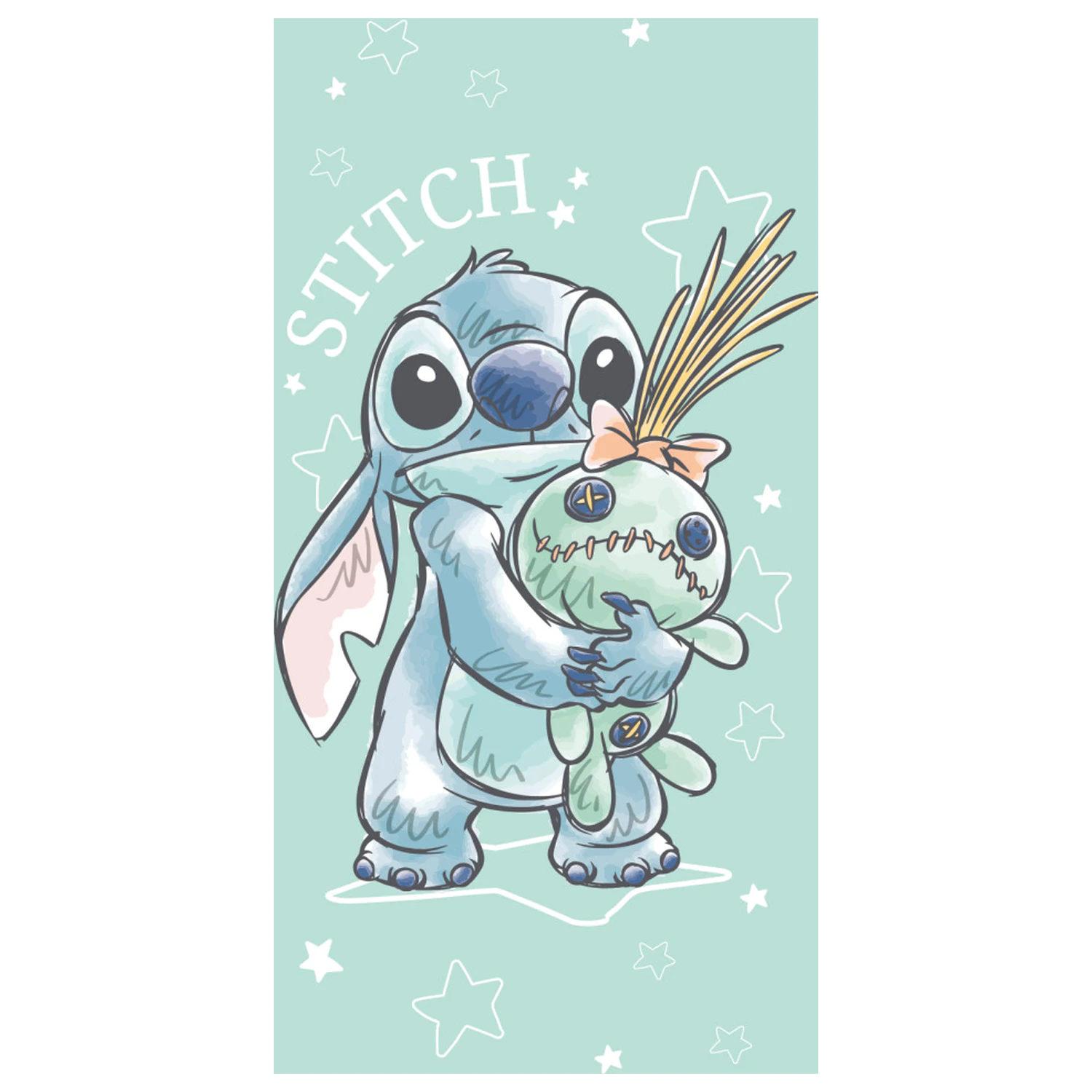 Stitch Buddies Handtuch 70x140cm Produktfoto