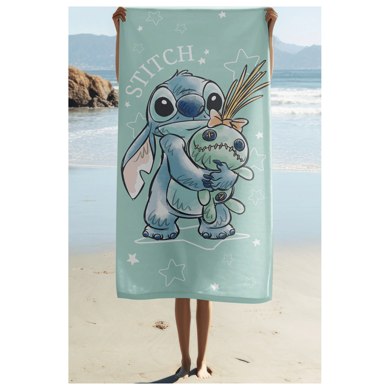 Stitch Buddies Handtuch 70x140cm Produktfoto