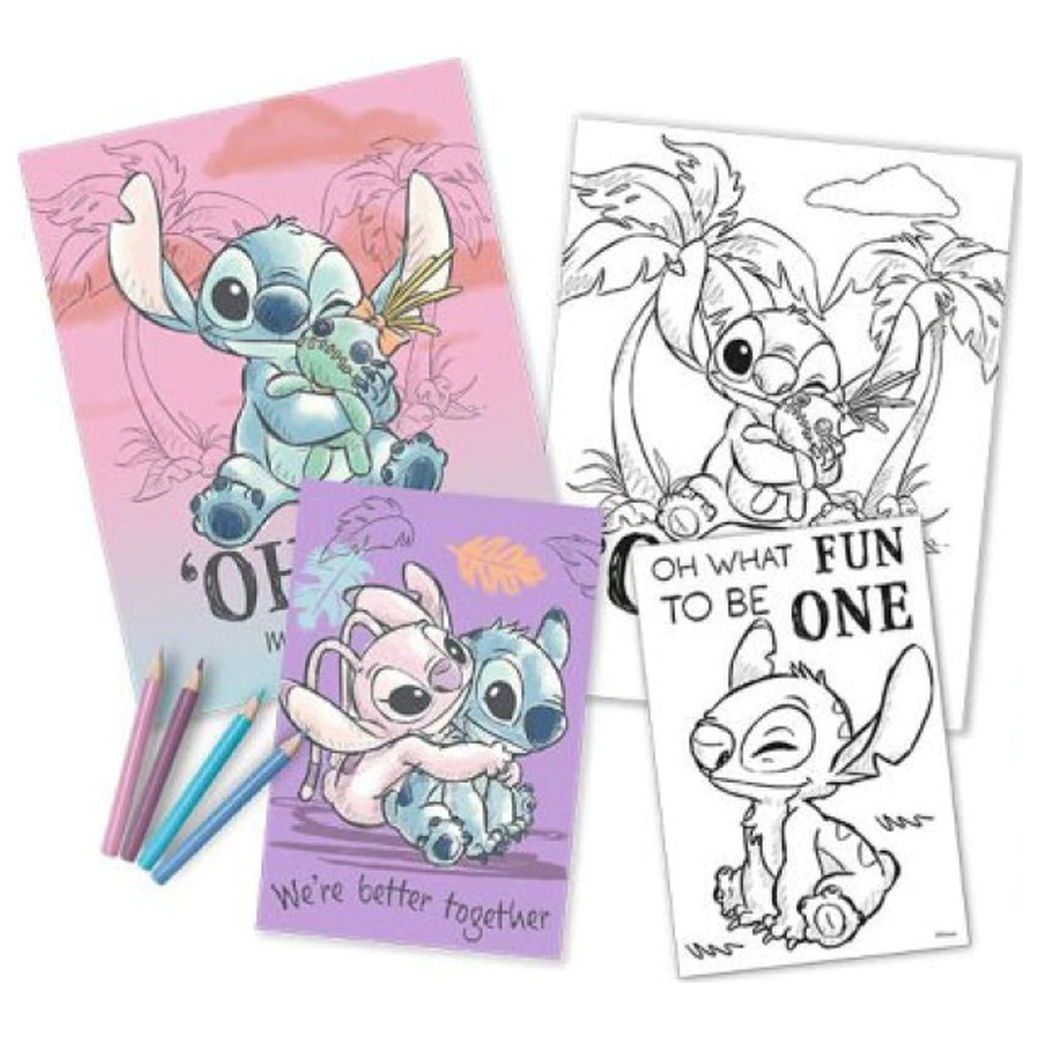 Stitch Cheeky Malset Produktfoto