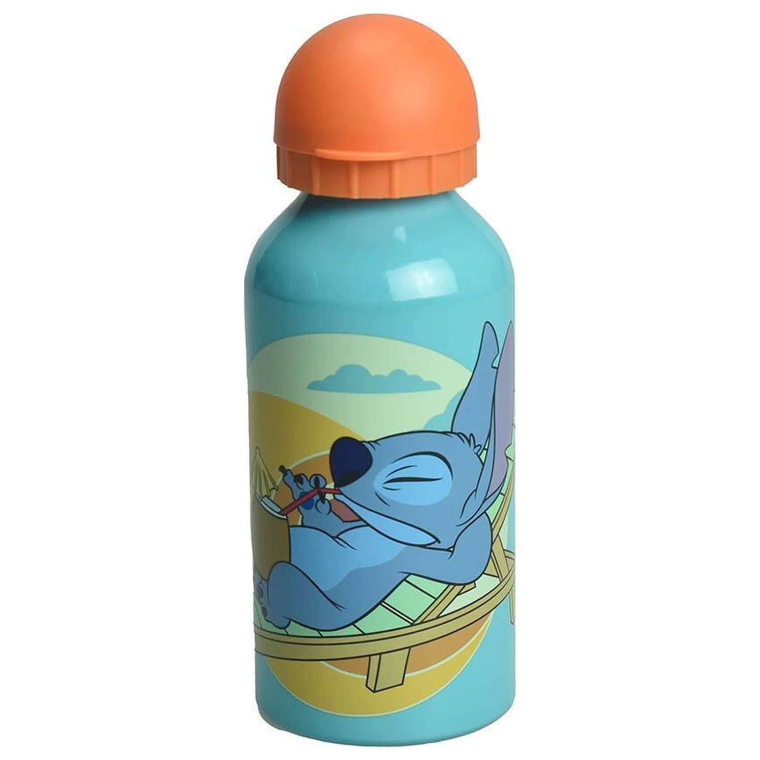 Stitch Chill Aluminium Wasserflasche mit Trinkdeckel 400 ml Produktfoto