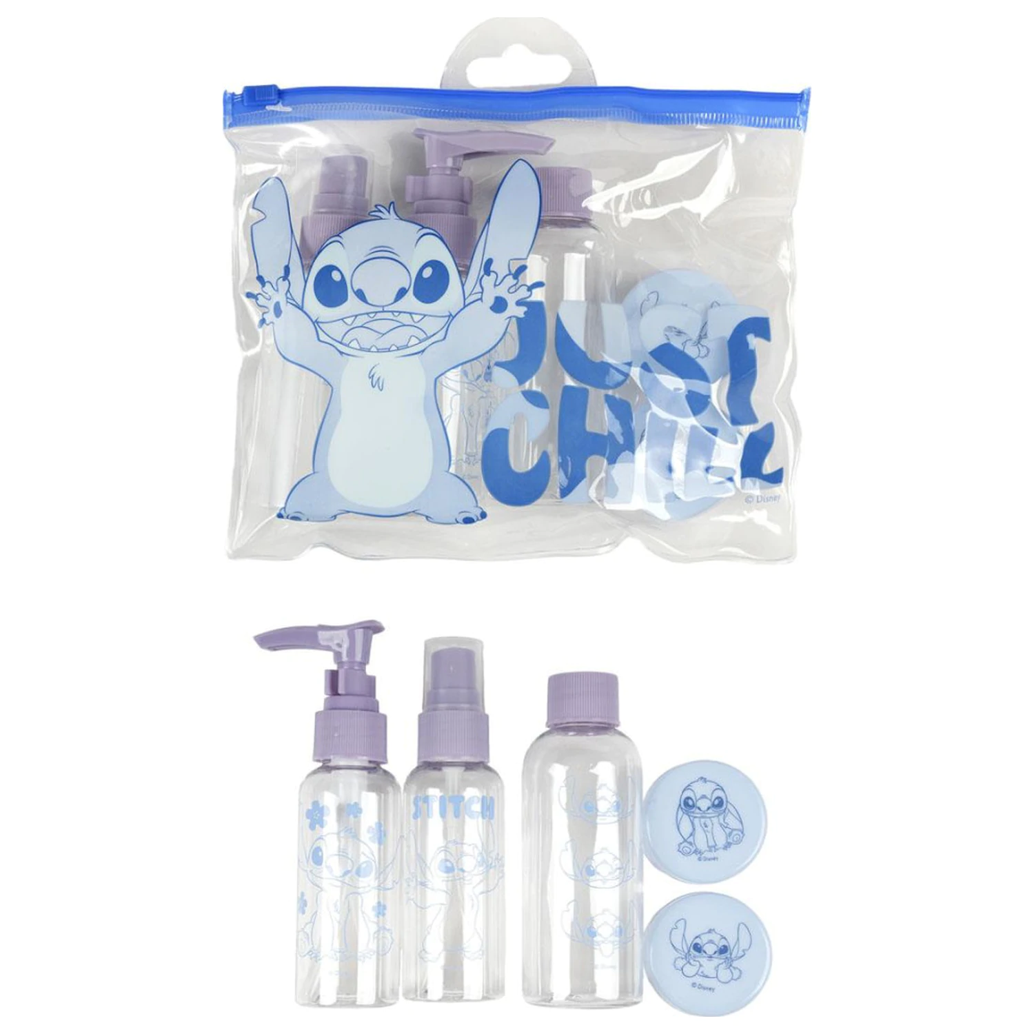 Stitch Chill Reise Hygiene Set Produktfoto