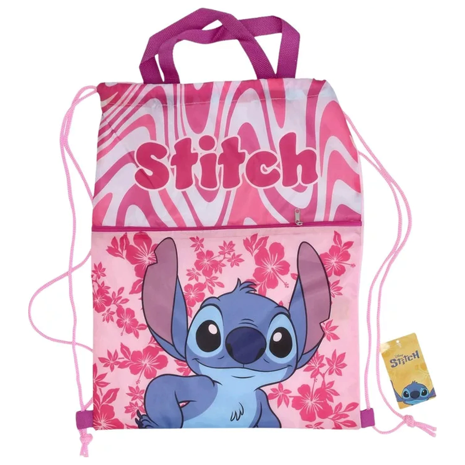 Stitch Cute Deluxe Sporttasche, Zugbeutel 45 cm Produktfoto