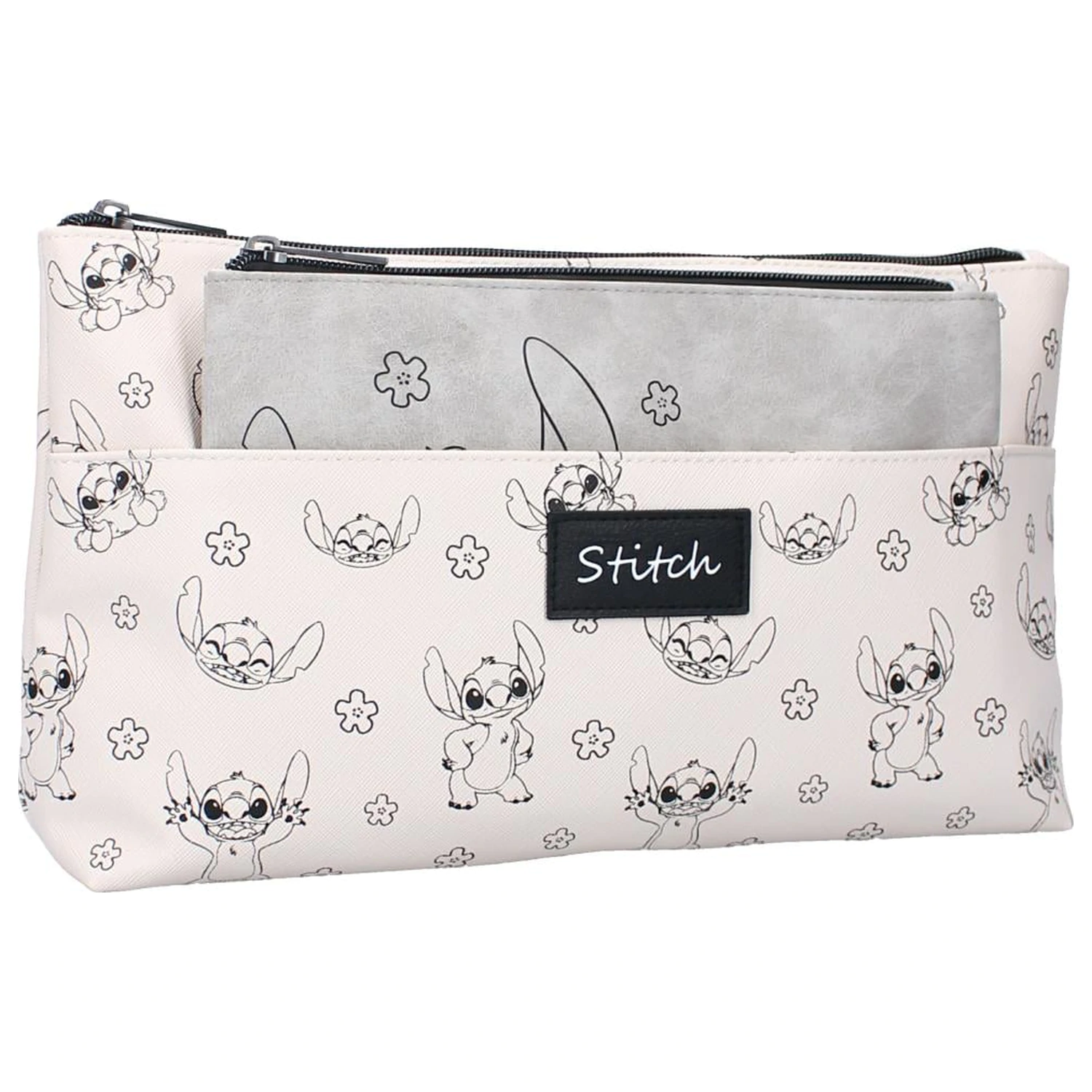 Stitch Cute & Fashion doppelte Kosmetiktasche Produktfoto