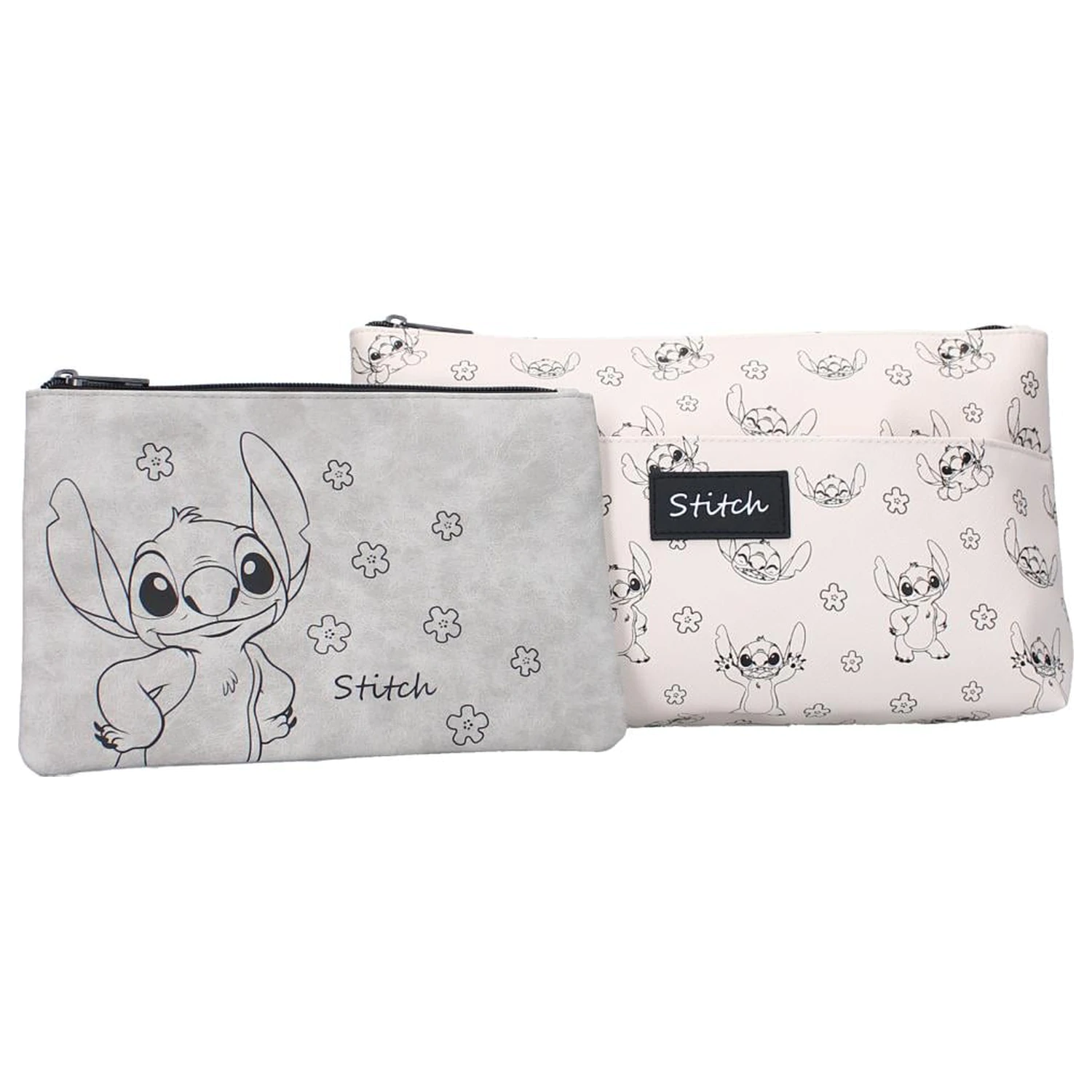 Stitch Cute & Fashion doppelte Kosmetiktasche Produktfoto