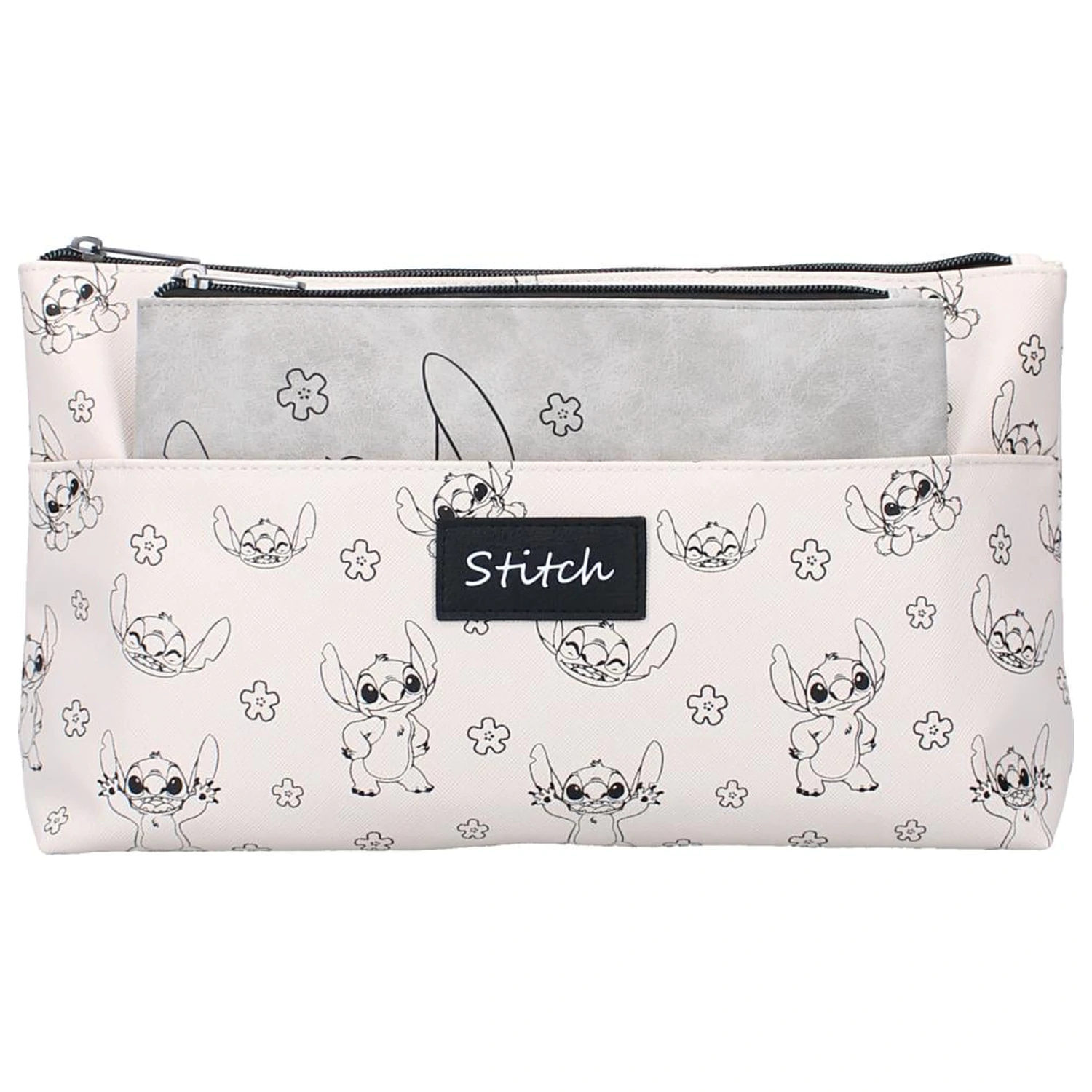 Stitch Cute & Fashion doppelte Kosmetiktasche Produktfoto