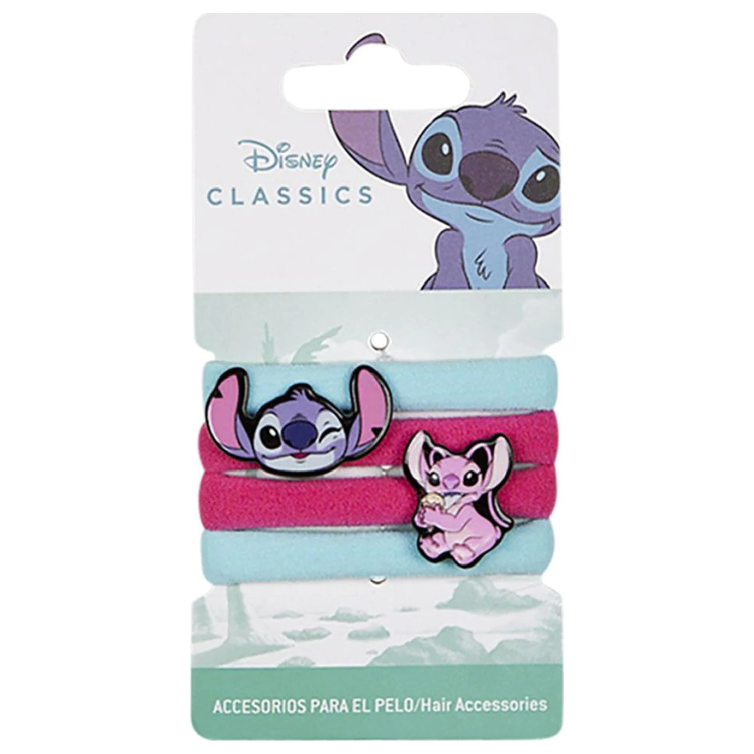 Stitch Cuteness Haargummi Set von 4 Produktfoto