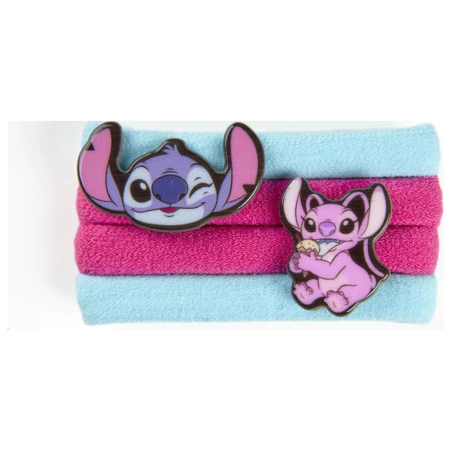 Stitch Cuteness Haargummi Set von 4 Produktfoto