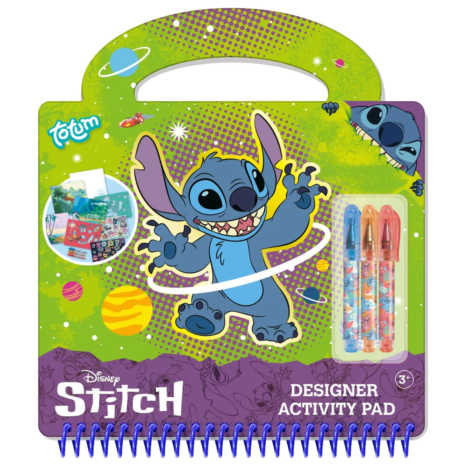 Stitch Extrovert Aktivitäts Set Malset Produktfoto
