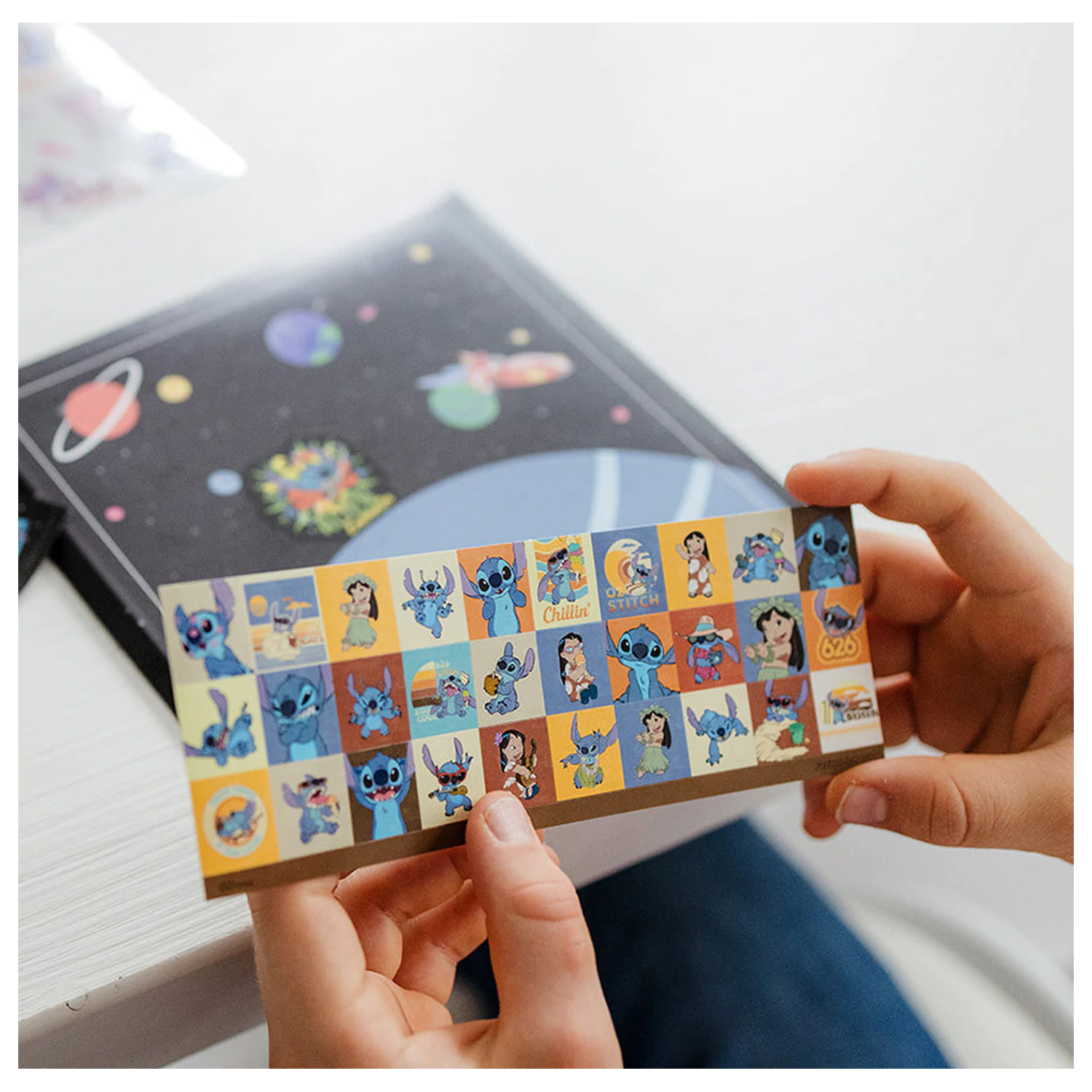 Stitch Extrovert Sticker Set Produktfoto