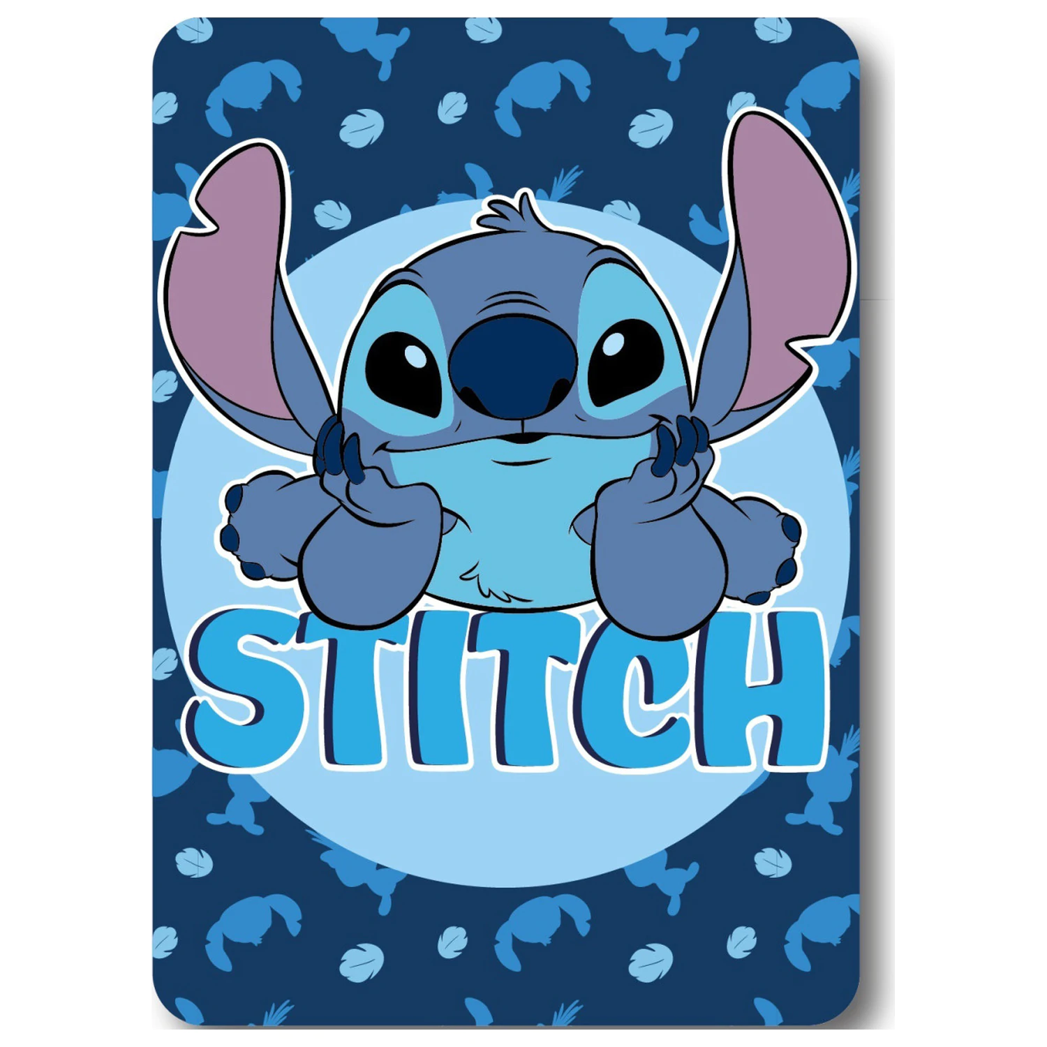 Stitch Feather Fleece-Decke Produktfoto