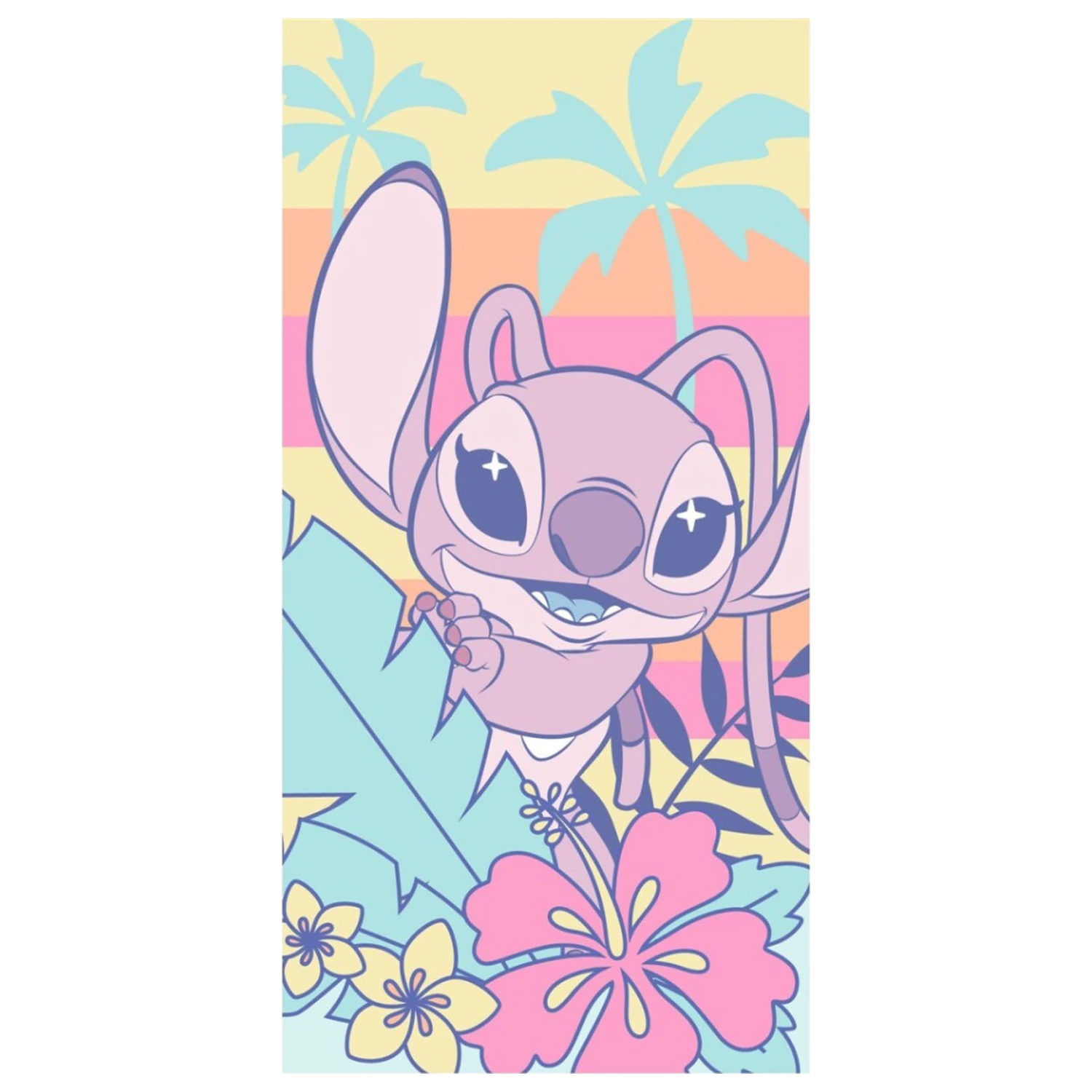 Stitch Floral Escape Handtuch 70x140cm Produktfoto