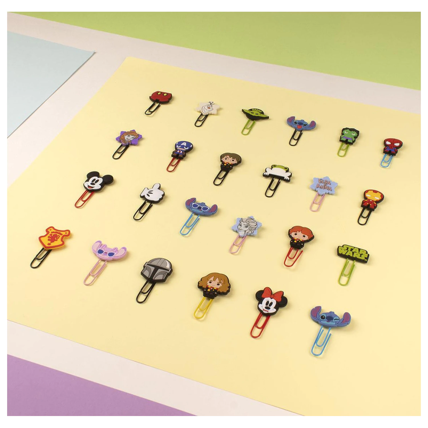 Lilo and Stitch Brillen Büroklammer 4-teiliges Set Produktfoto