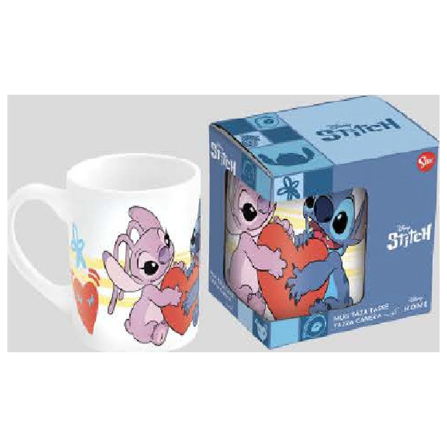 Stitch Heart Tasse Produktfoto