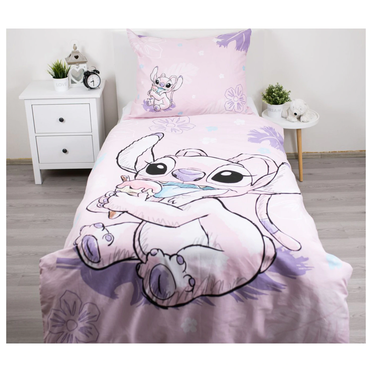 Stitch Ice Cream Bettdeckenbezug Produktfoto