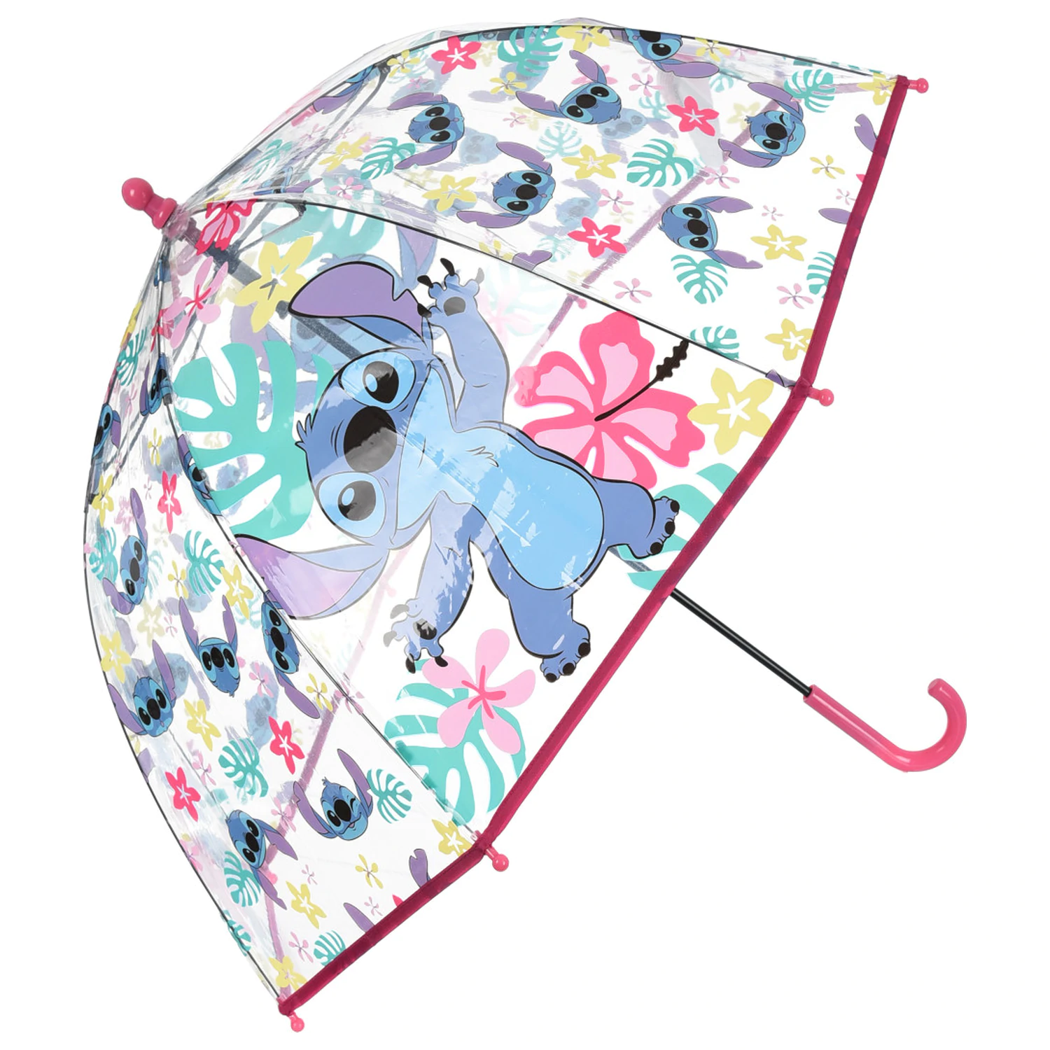 Stitch Island Kinder Transparenter Regenschirm Ø72 cm Produktfoto